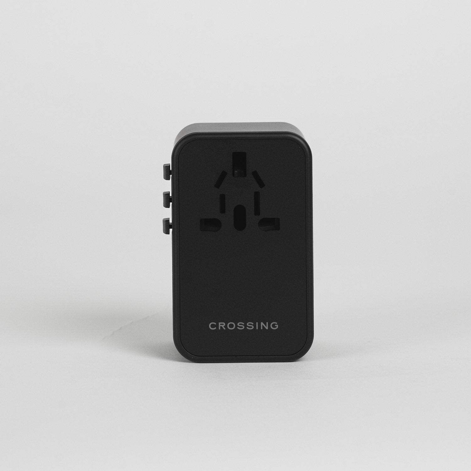 Crossing World Travel Adaptor 100W with 1 X USB-A + 3 X USB-C - Black