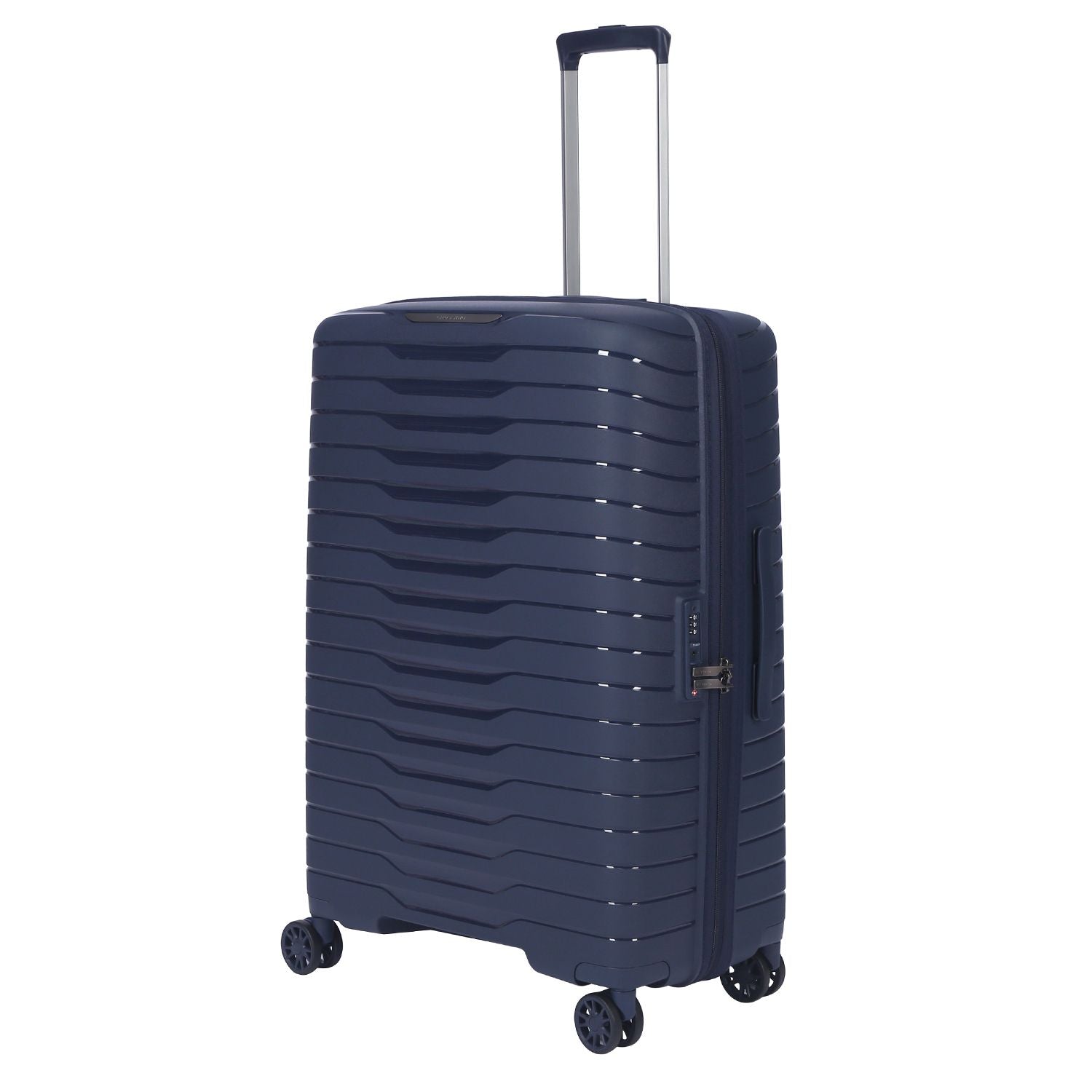 Crossing LYTE Polypropylene Large Expandable Luggage - Navy