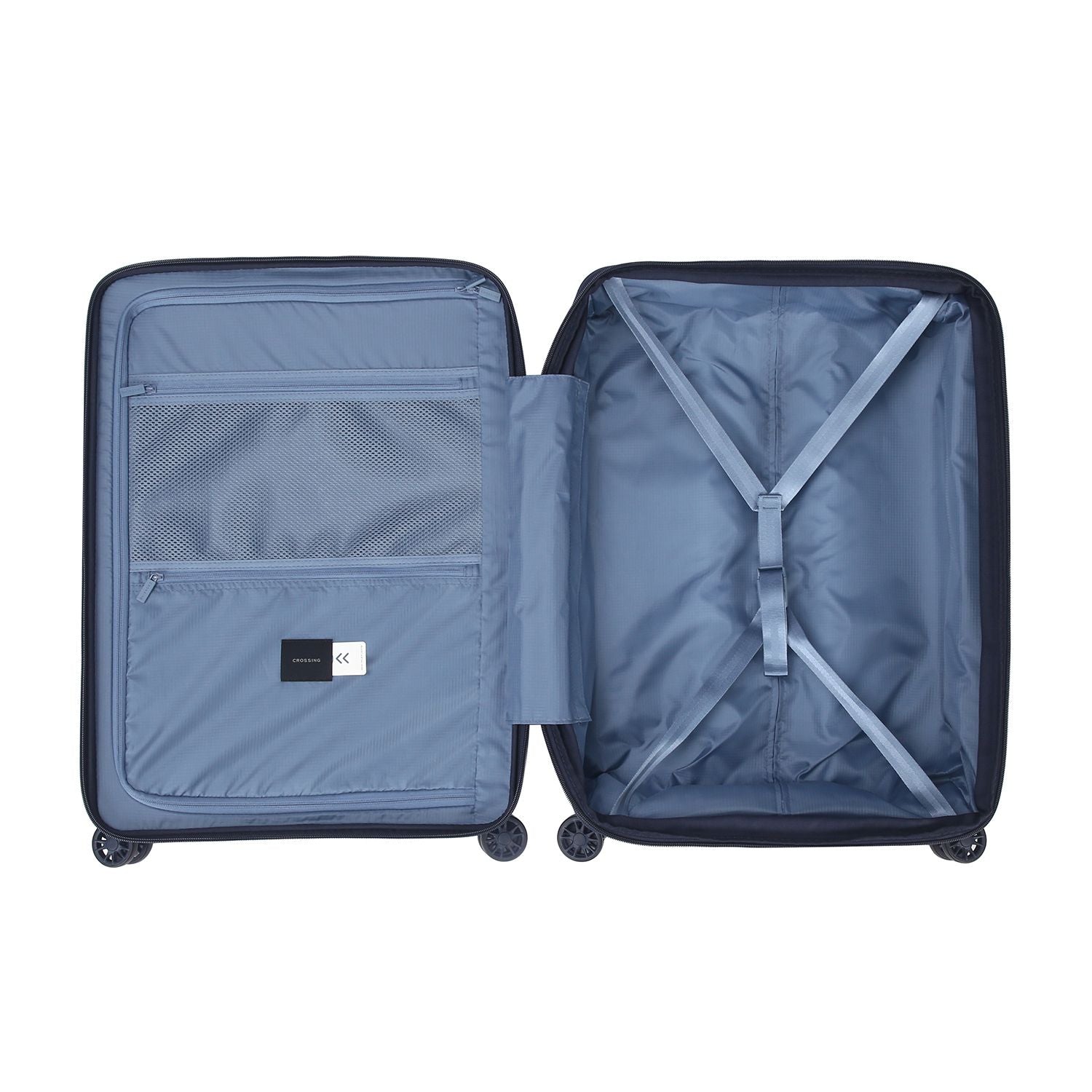 Crossing LYTE Polypropylene Medium Expandable Luggage - Navy