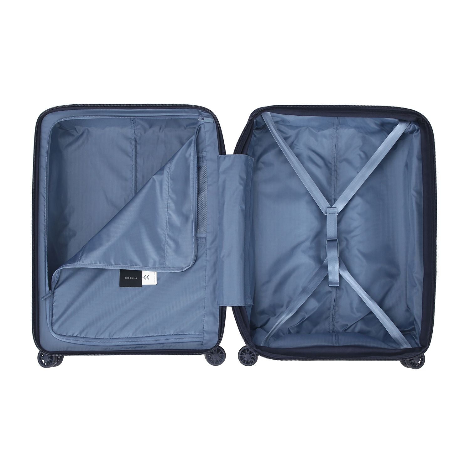 Crossing LYTE Polypropylene Medium Expandable Luggage - Navy