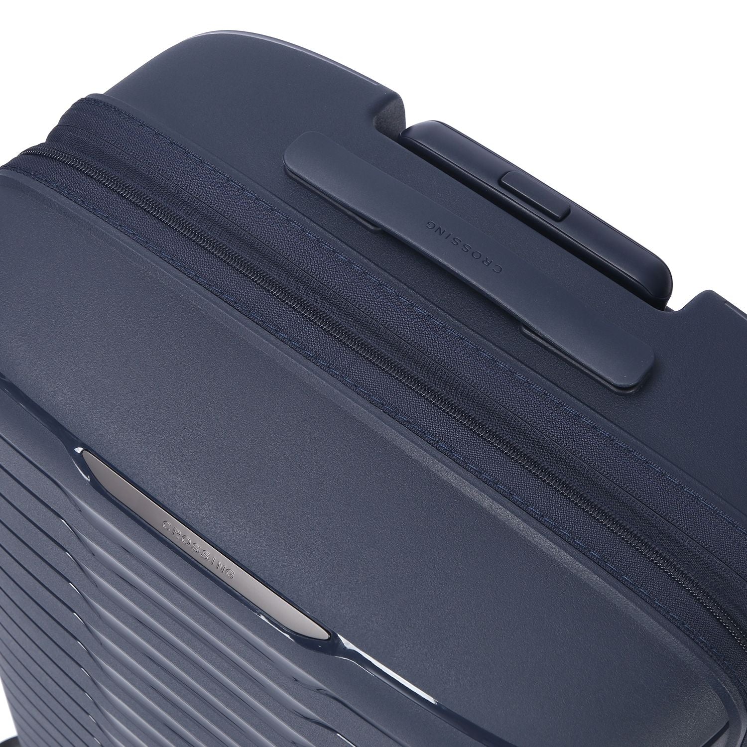 Crossing LYTE Polypropylene Medium Expandable Luggage - Navy