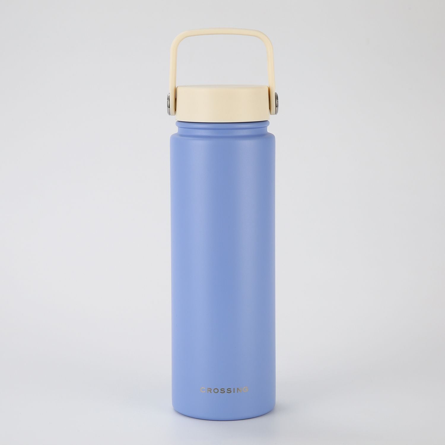Crossing Urban Ceramic S/S Insulated Flat Cap Bottle With Handle 720ml - Heirloom Blue Cotton (Mix)
