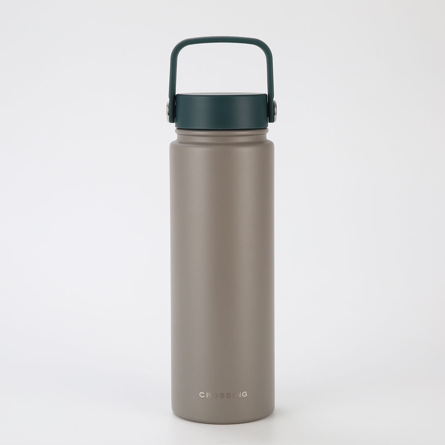 Crossing Urban Ceramic S/S Insulated Flat Cap Bottle With Handle 720ml - Latte Squash (Mix)