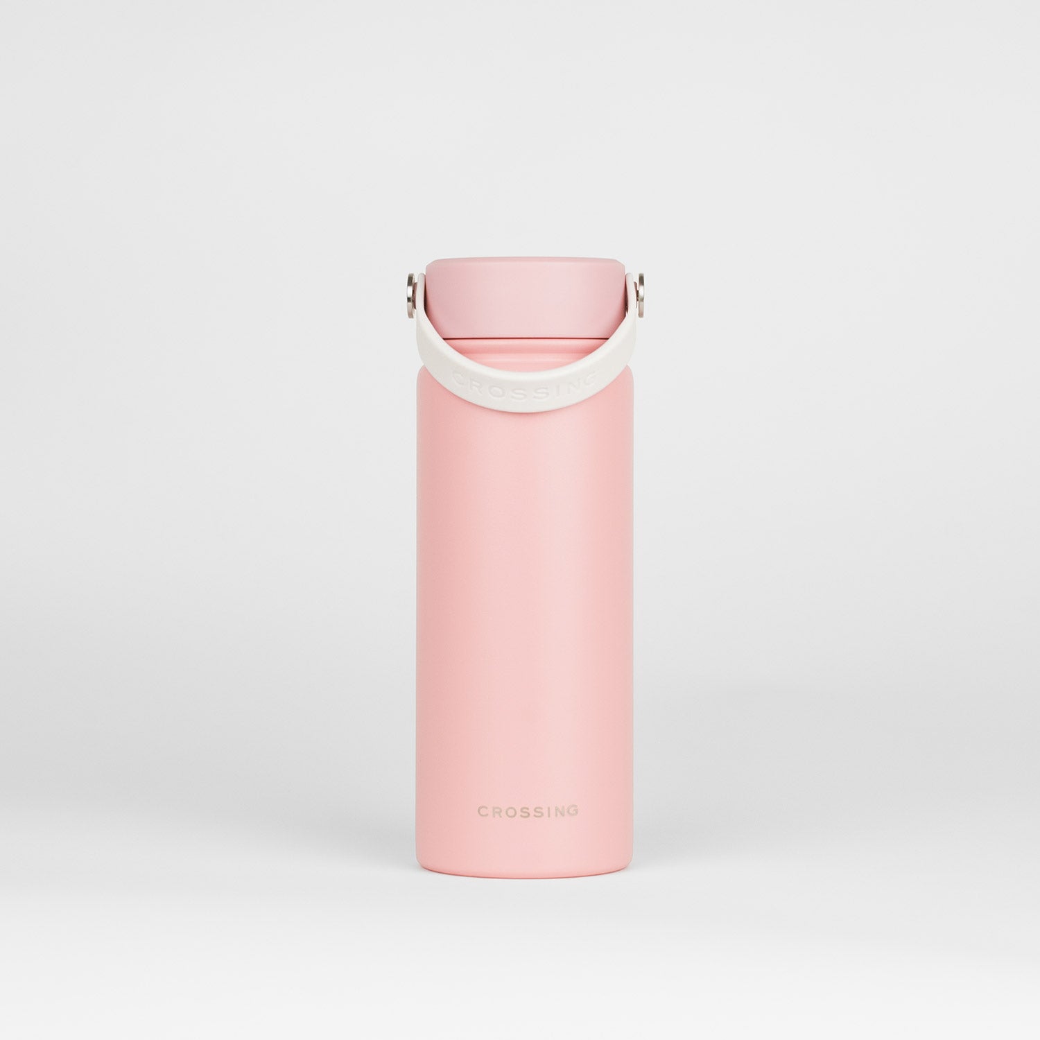 Crossing Urban Insulated S/S Bottle W Handle 540ml - Dusty Rose