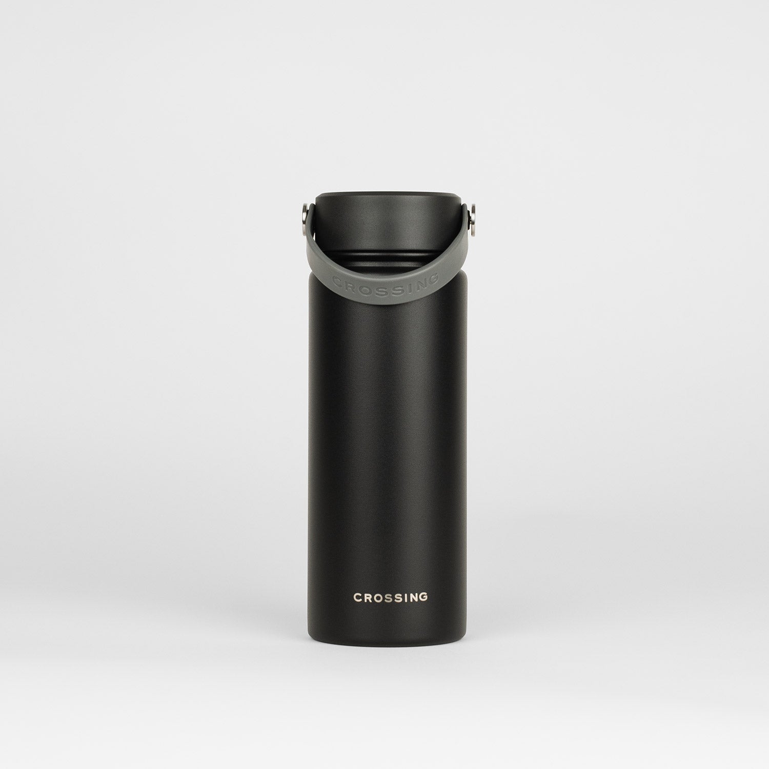 Crossing Urban Insulated S/S Bottle W Handle 540ml - Ebony