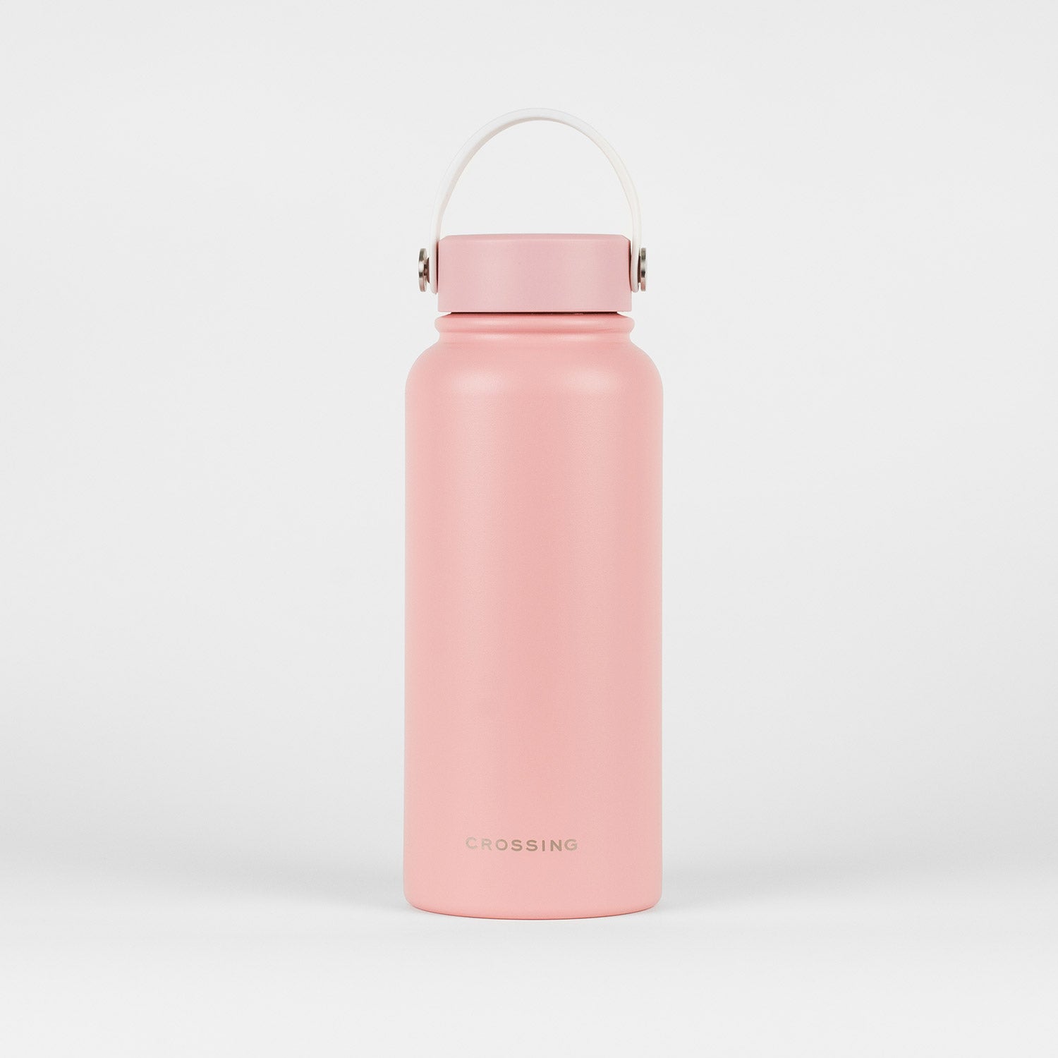 Crossing Urban Insulated S/S Bottle W Handle 950ml - Dusty Rose