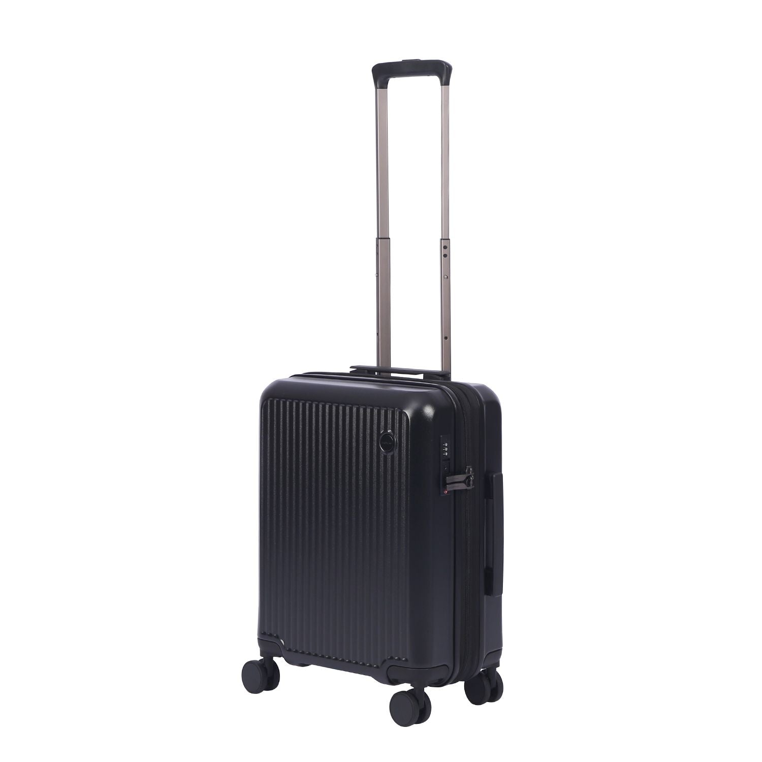 Crossing Vive Polycarbonate Expandable Carry On Luggage T20 - Black
