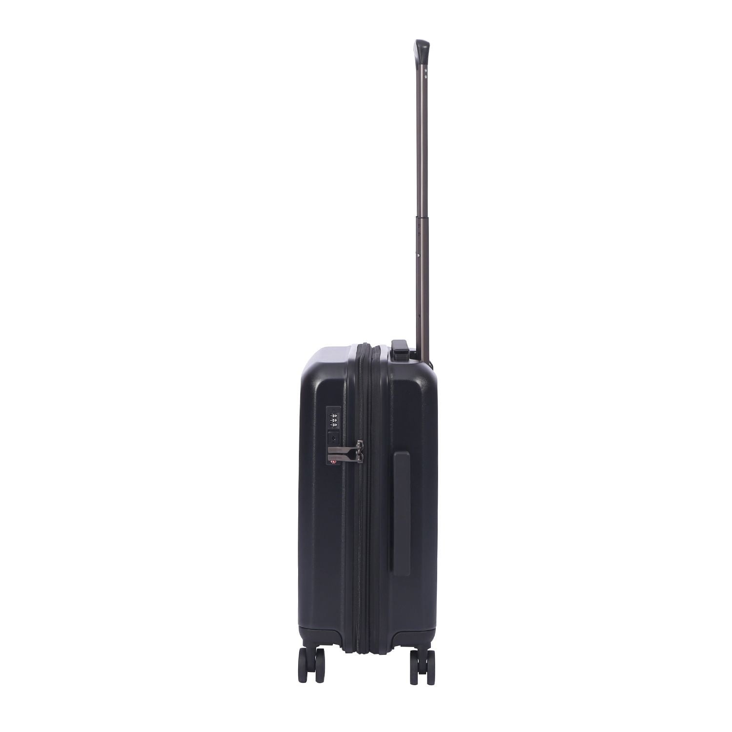 Crossing Vive Polycarbonate Expandable Carry On Luggage T20 - Black