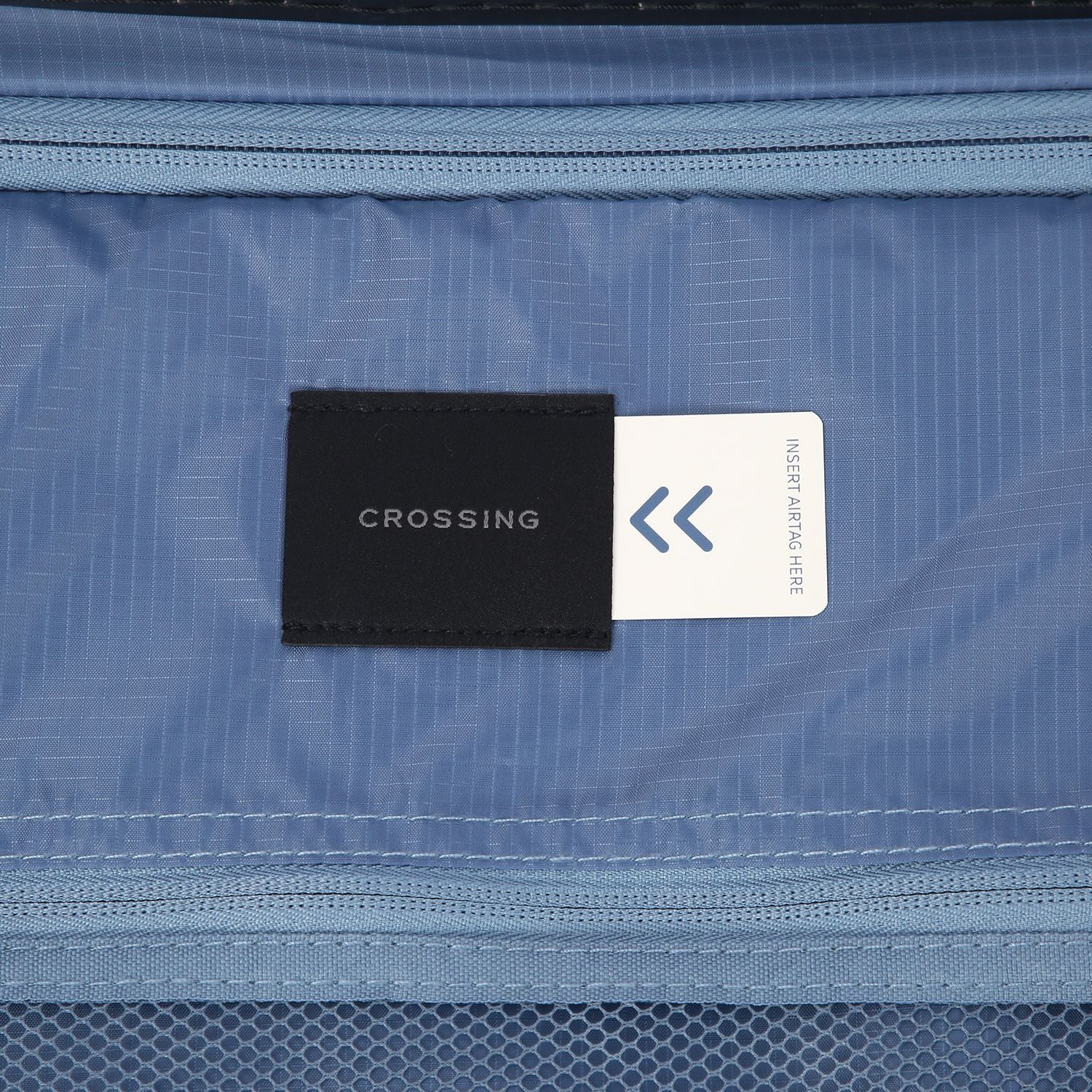 Crossing Vive Polycarbonate Expandable Carry On Luggage T20 - Black