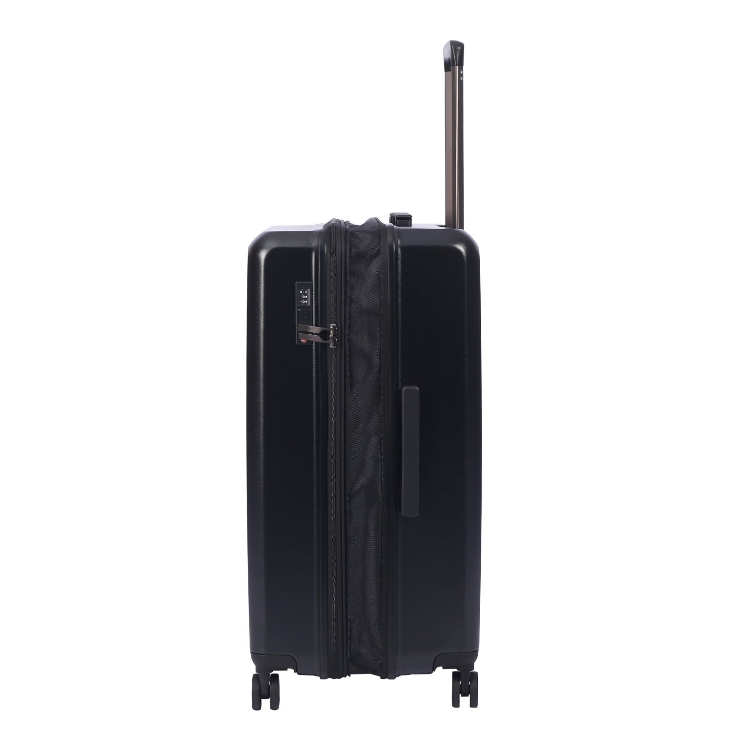 Crossing Vive Polycarbonate Expandable Large Luggage T30 - Black