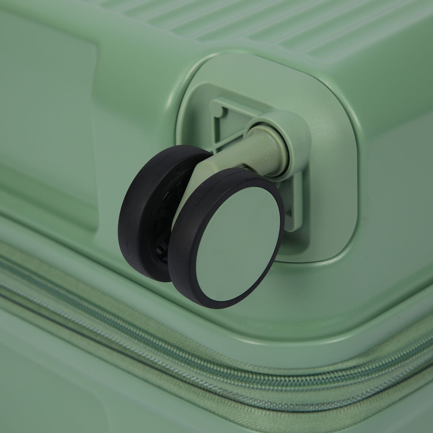 Crossing Vive Polycarbonate Expandable Medium Luggage T25 - Sage Green