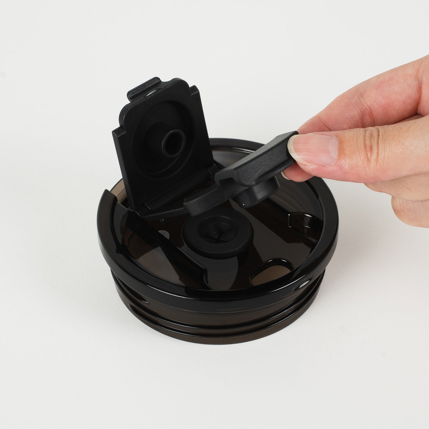 Crossing Volt Insulated Stainless Steel Straw Tumbler 710ML - Ebony