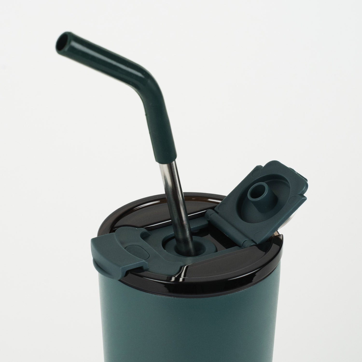 Crossing Volt Insulated Stainless Steel Straw Tumbler 710ML - Squash