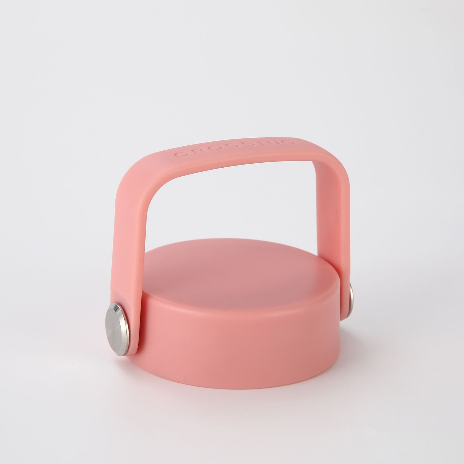 Crossing Urban Ceramic S/S Insulated Flat Cap Bottle With Handle 400ml - Pistachio Dusty Rose (Mix)