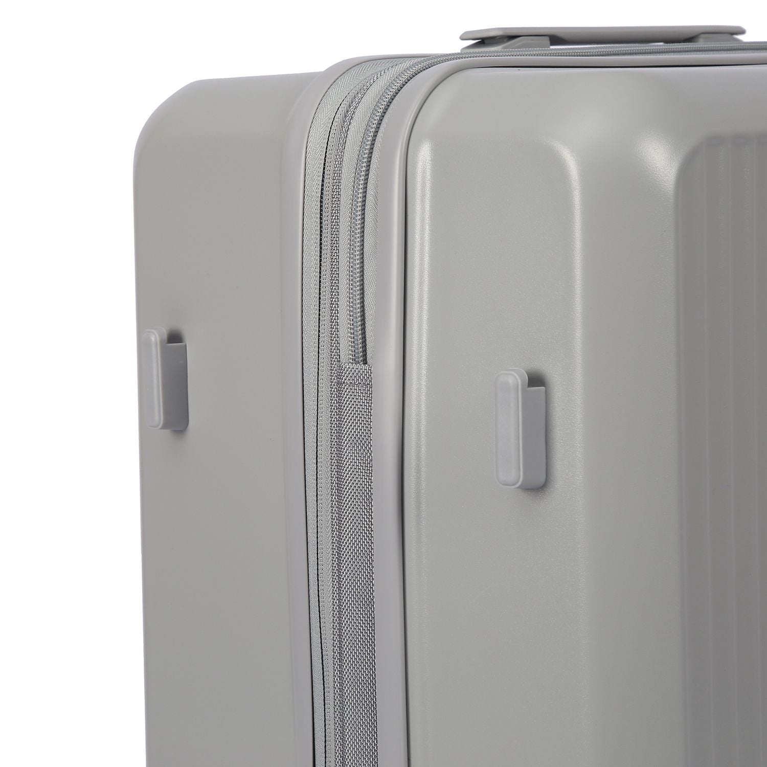 Crossing Vive Polycarbonate Expandable Medium Luggage T25 - Grey