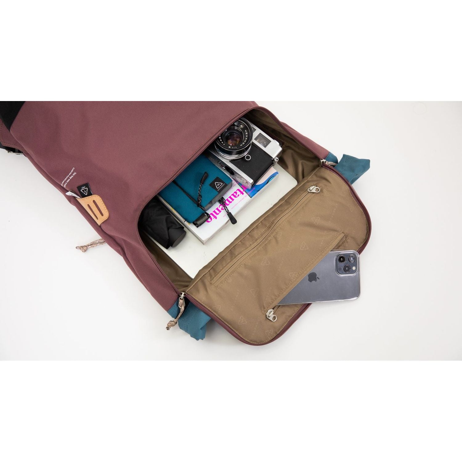 Doughnut Christopher Reborn Series Backpack - Plum X Denim