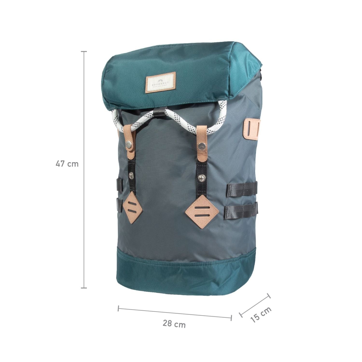 Doughnut Colorado Jungle Series Backpack - Charcoal X Teal