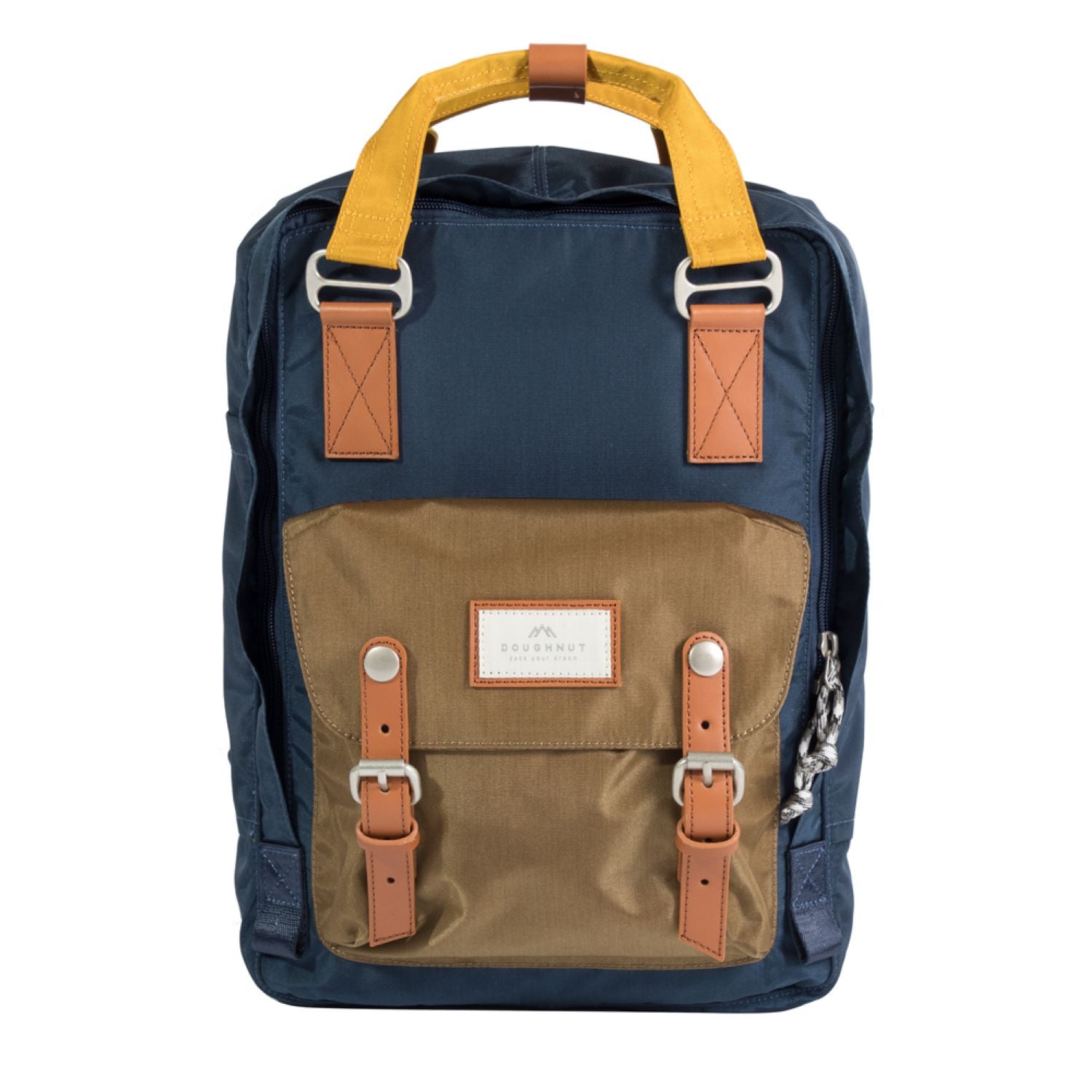 Doughnut Macaroon Glossy Blocking Series - Navy X Khaki