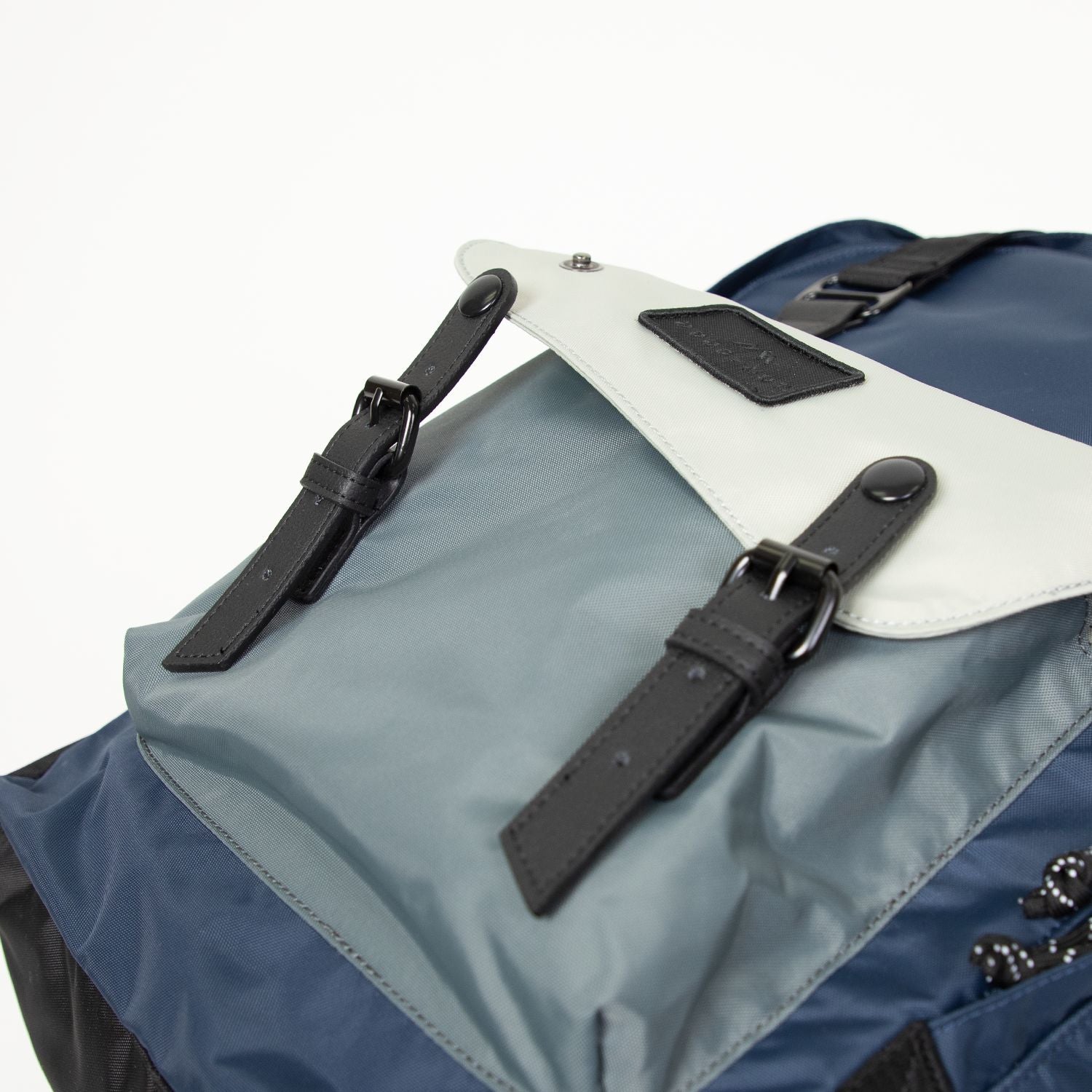 Doughnut Macaroon Large Go Wild Series Backpack -  Navy X Grey