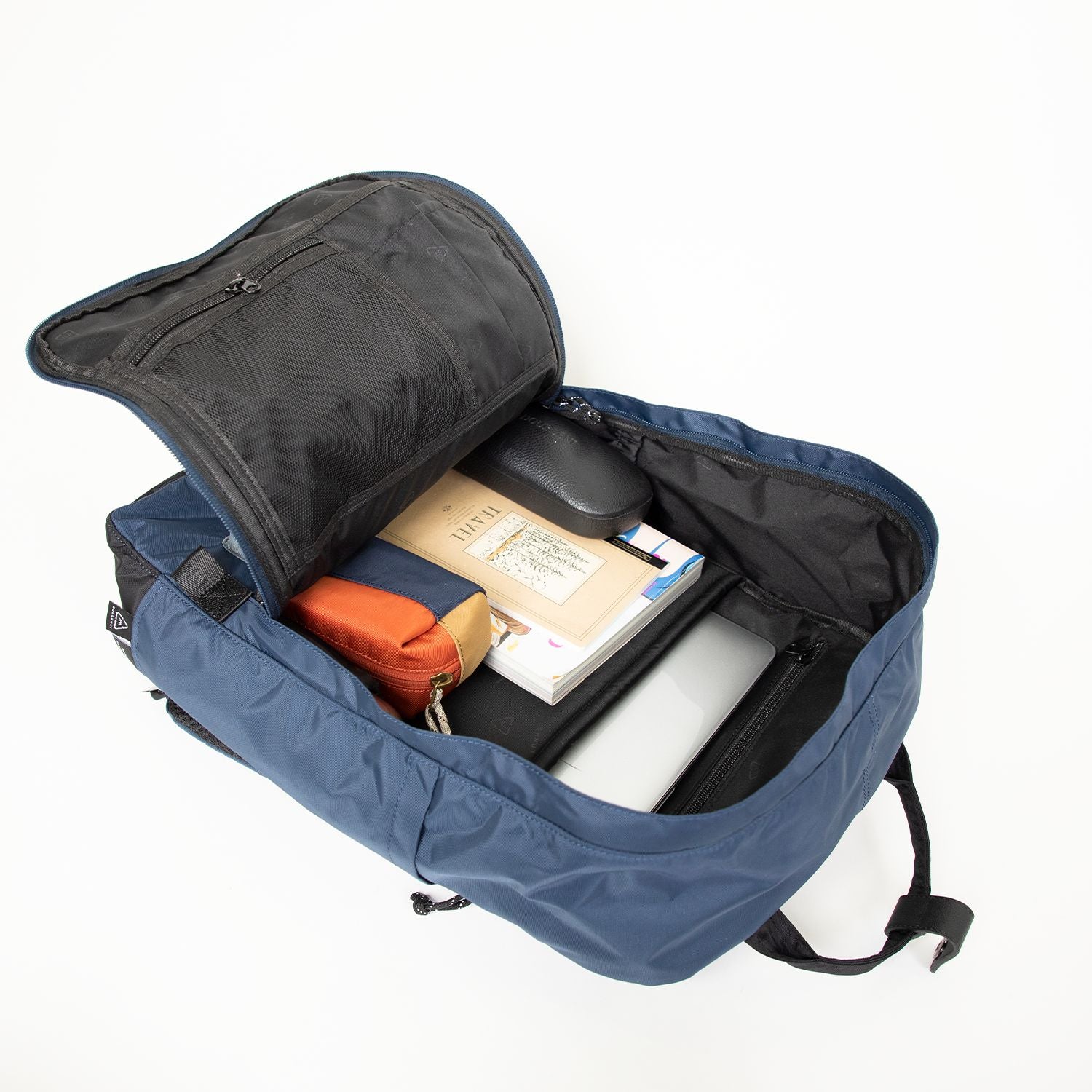 Doughnut Macaroon Large Go Wild Series Backpack -  Navy X Grey