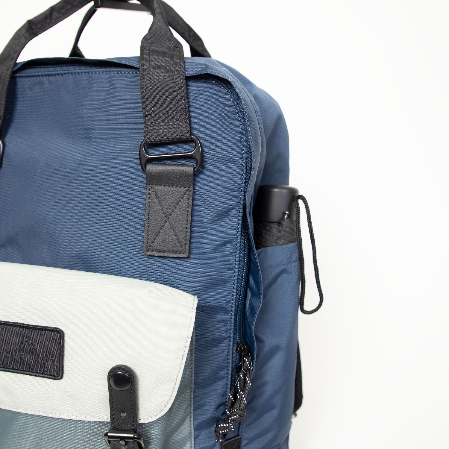 Doughnut Macaroon Large Go Wild Series Backpack -  Navy X Grey