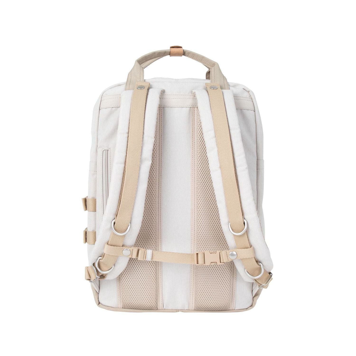 Doughnut Macaroon Large Happy Camper Series Backpack - Ivory