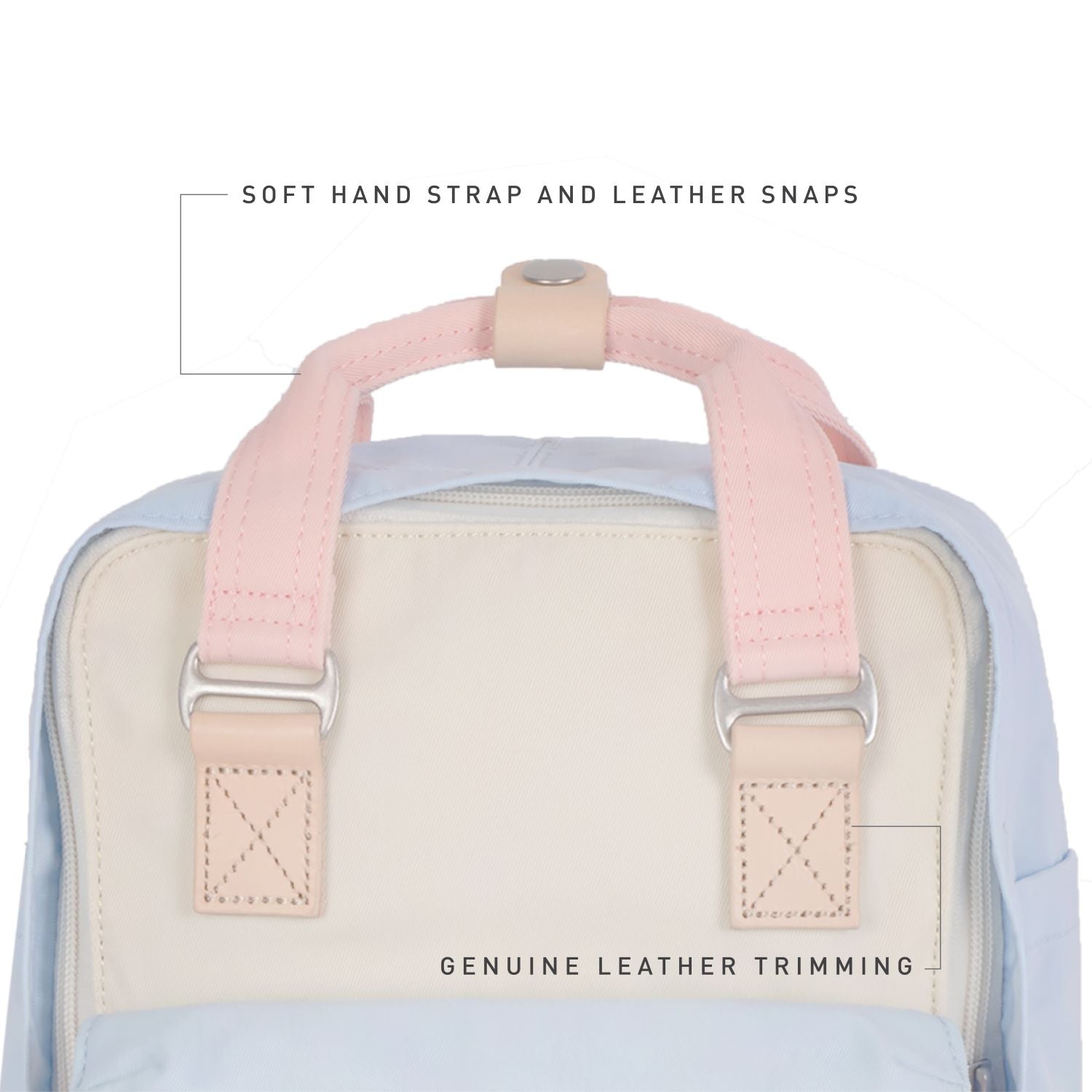 Doughnut Macaroon Mini - Cream X Iceberg X Sakura