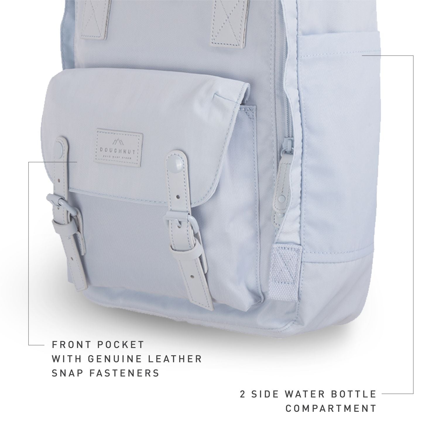 Doughnut Macaroon Pastel Series - Blue Lotus