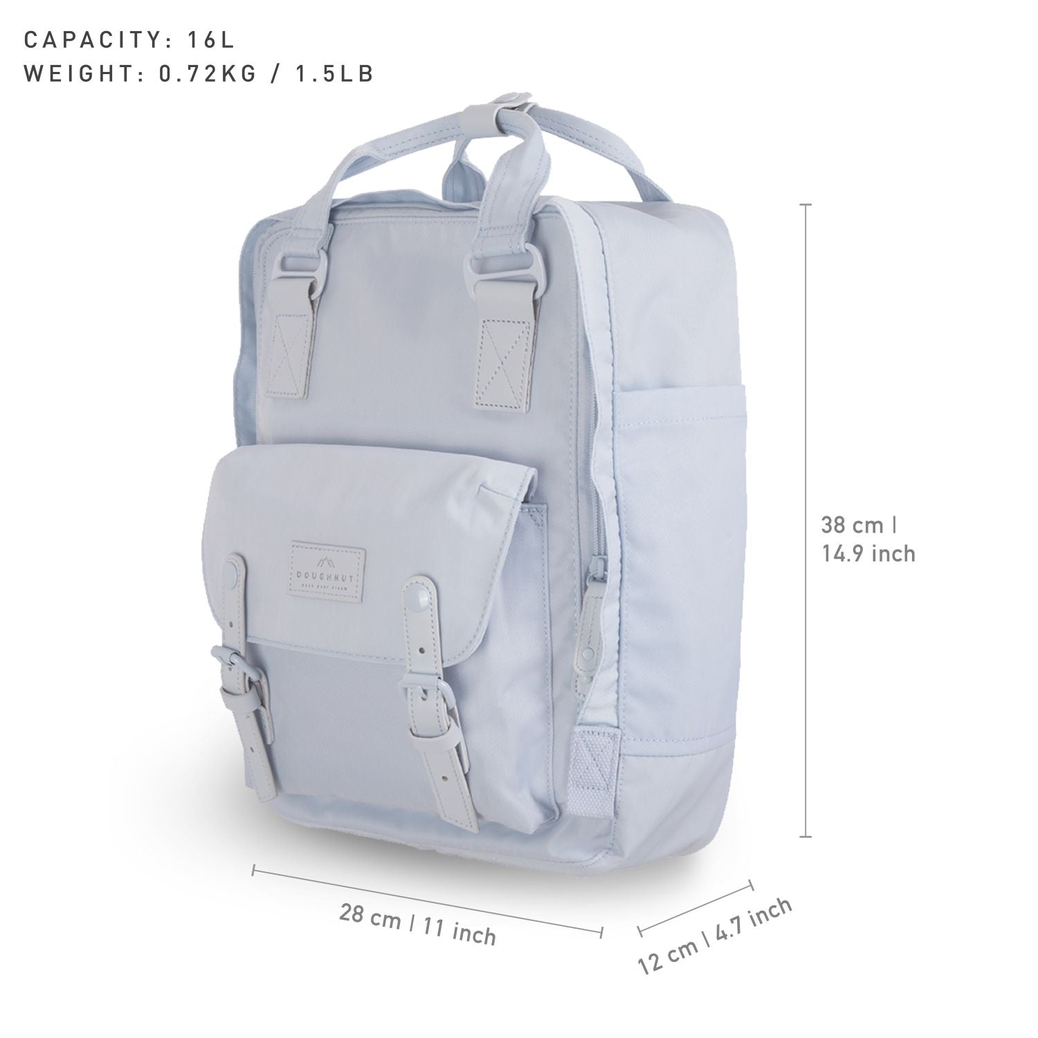 Doughnut Macaroon Pastel Series - Blue Lotus