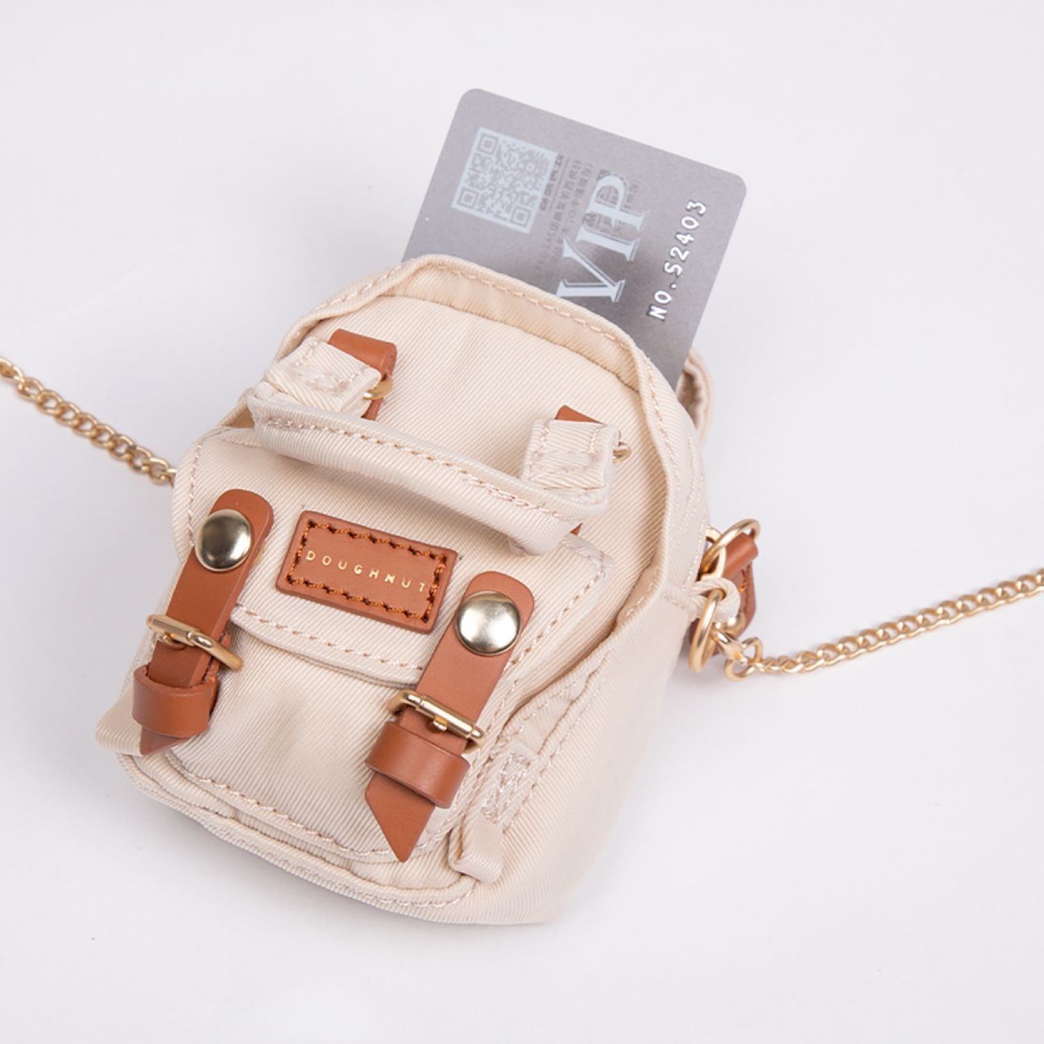 Doughnut Macaroon Petite Grace Series Crossbody - Hazy