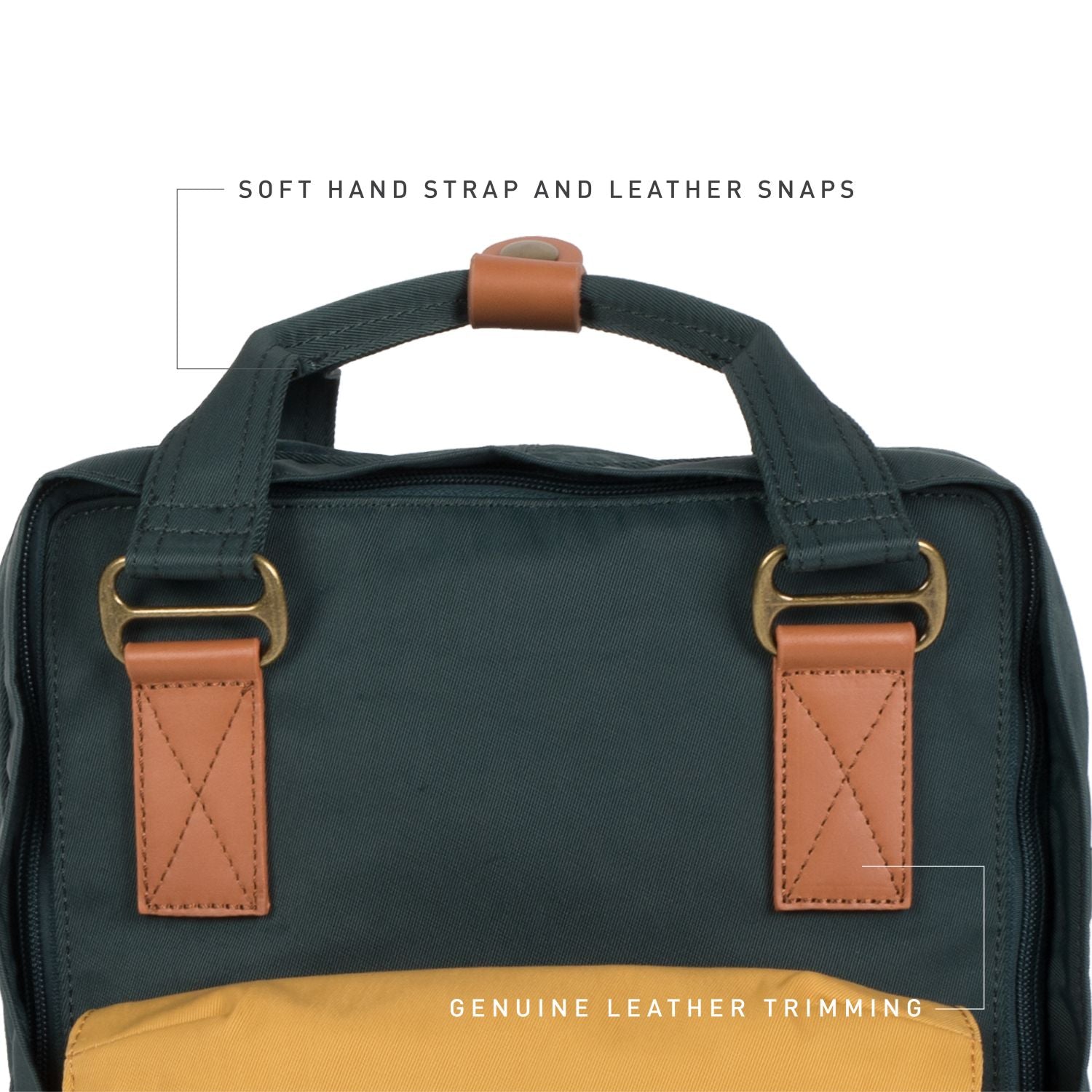 Doughnut Macaroon - Slate Green X Yellow