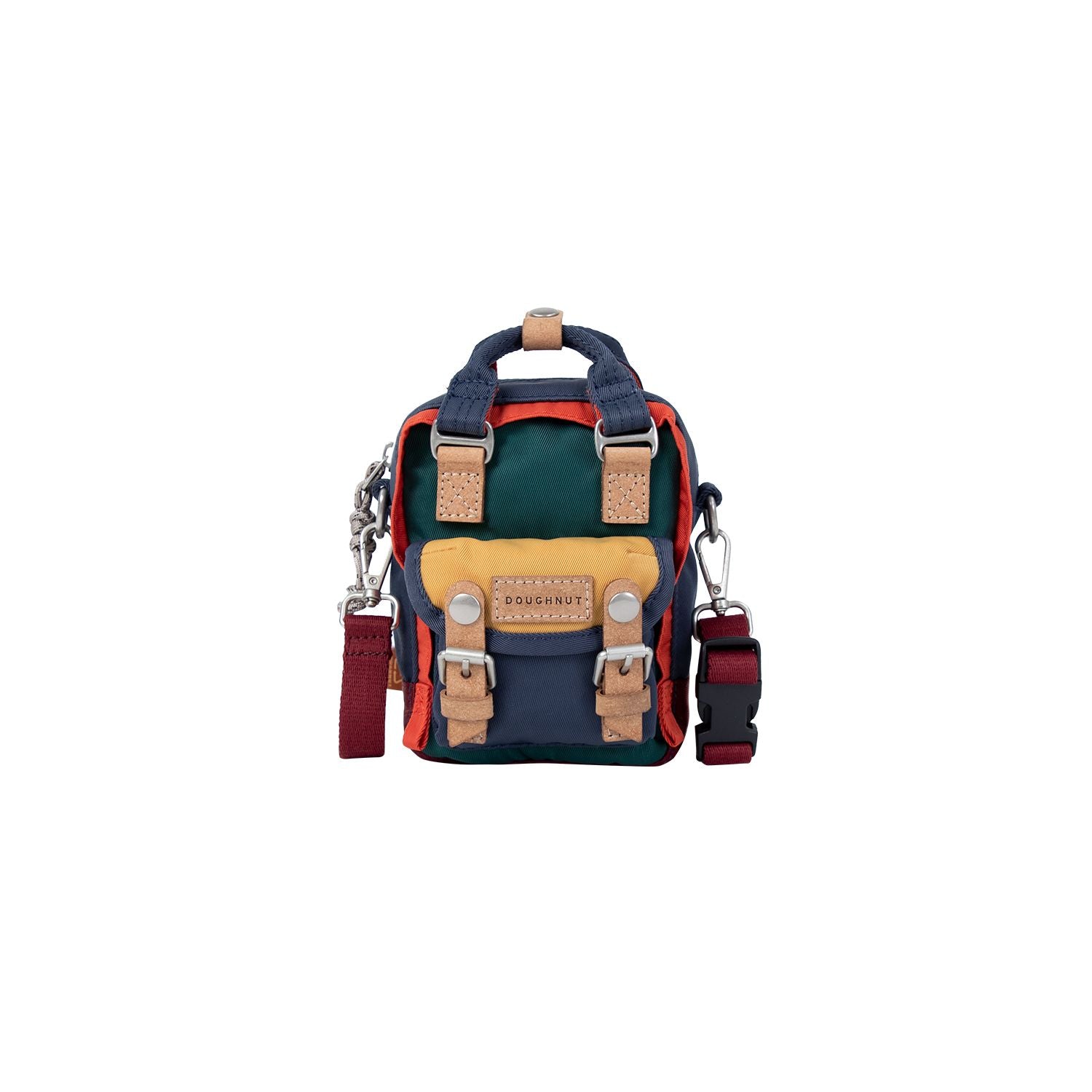 Doughnut Macaroon Tiny Happy Camper Series Crossbody -  Lake