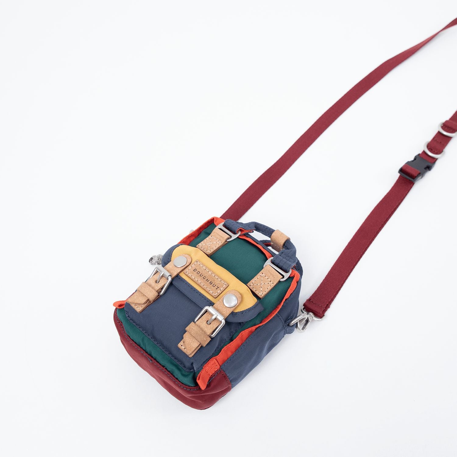 Doughnut Macaroon Tiny Happy Camper Series Crossbody -  Lake