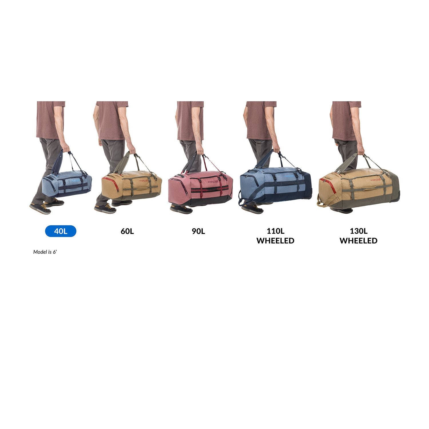 Eagle Creek Cargo Hauler Duffel 40L (Safari Brown)