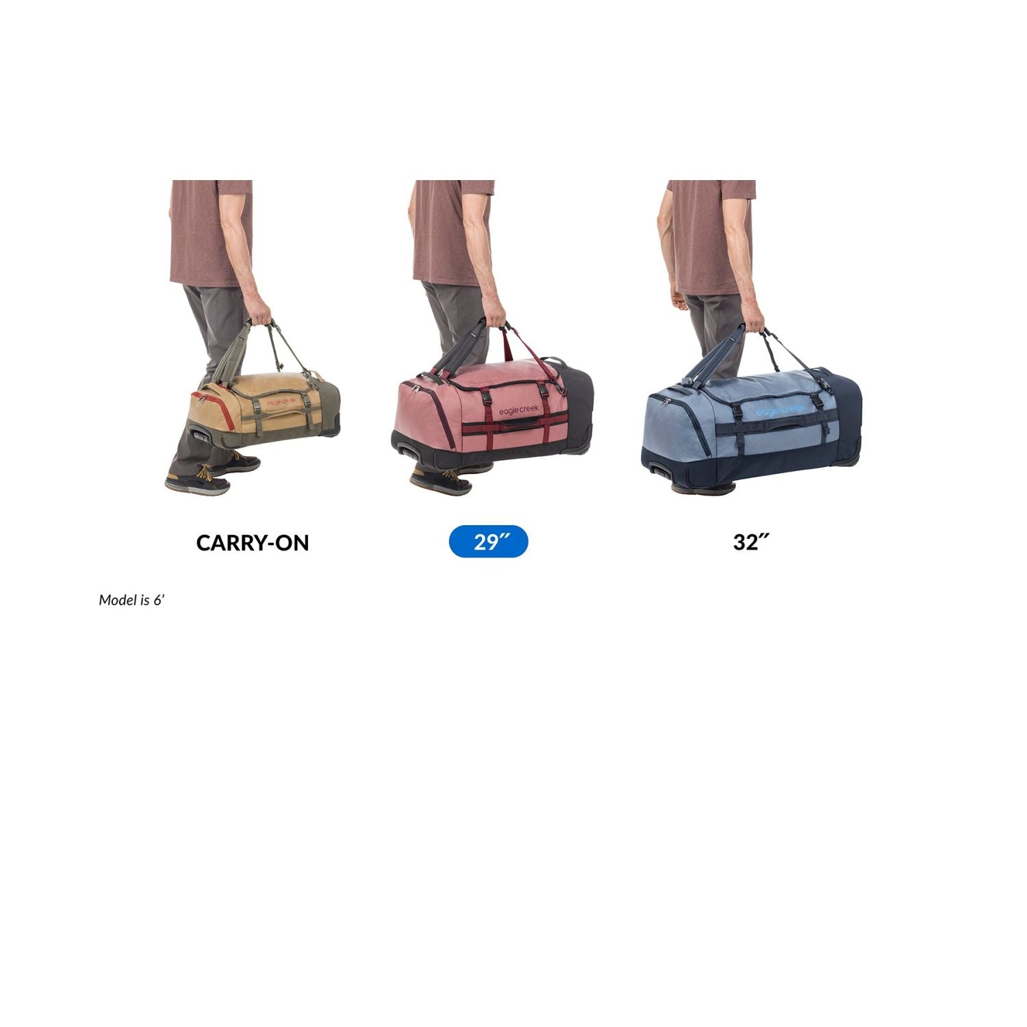 Eagle Creek Cargo Hauler Xt Wheeled Duffel 90L/29" (Charcoal)