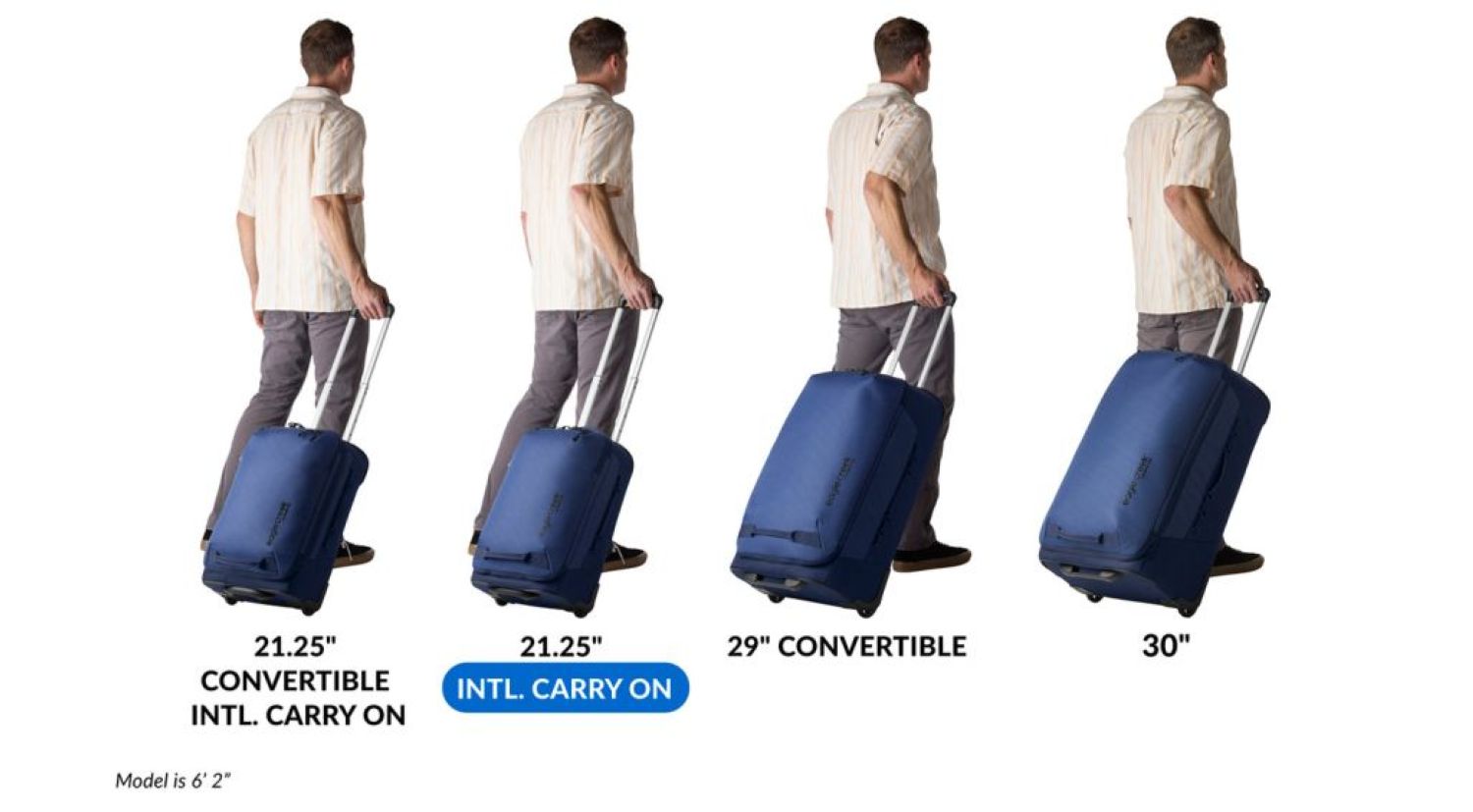 Eagle Creek Expanse 2 Wheeled International Carry-On (Midnight Black)