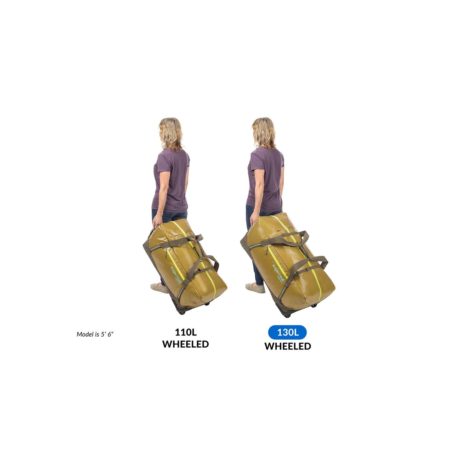 Eagle Creek Migrate Wheeled Duffel 130L (Rush Blue)