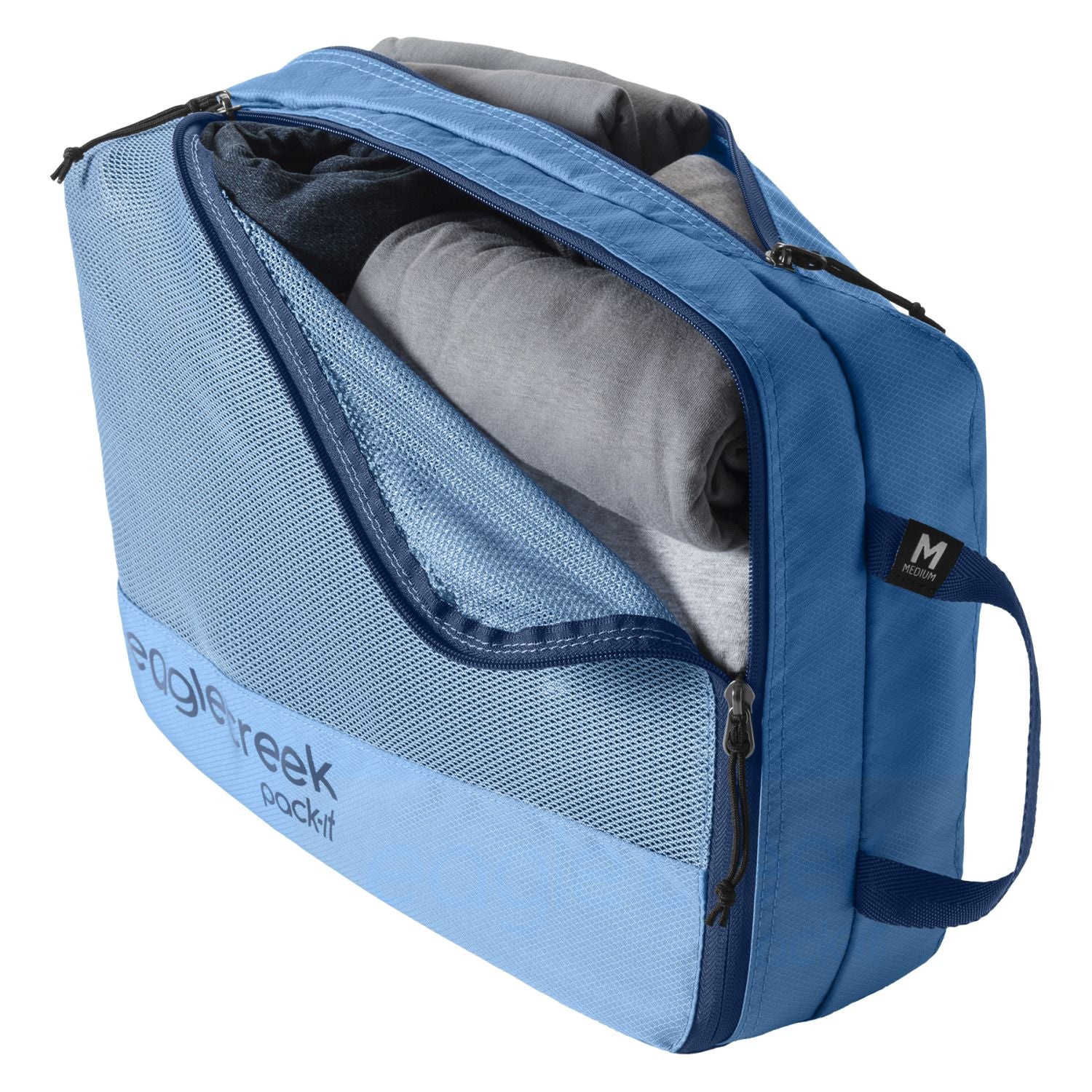 Eagle Creek Pack-It Reveal Clean/Dirty Cube M V2 (Roots And Shoots: Duck Green)