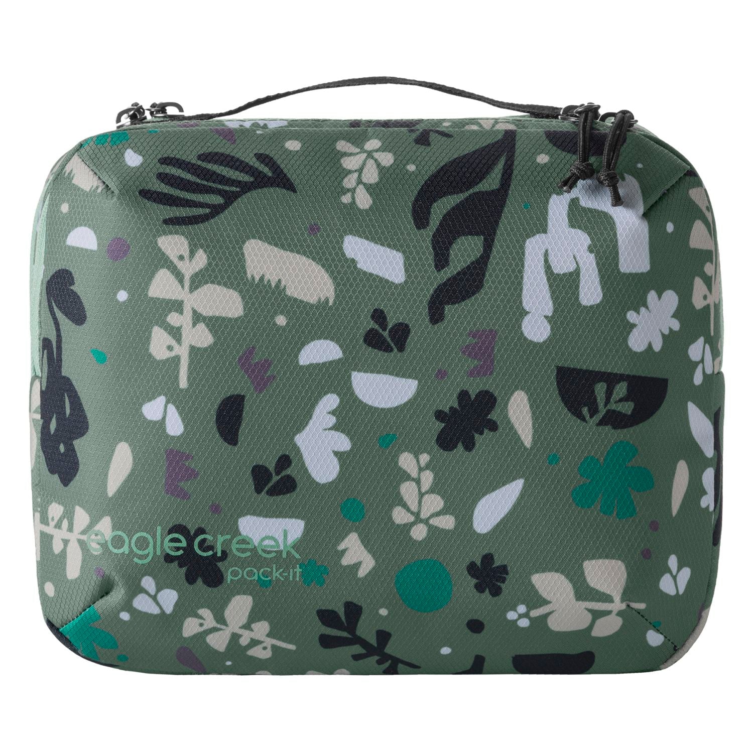 Eagle Creek Pack-It Reveal Trifold Toiletry Kit V2 (Roots And Shoots: Duck Green)