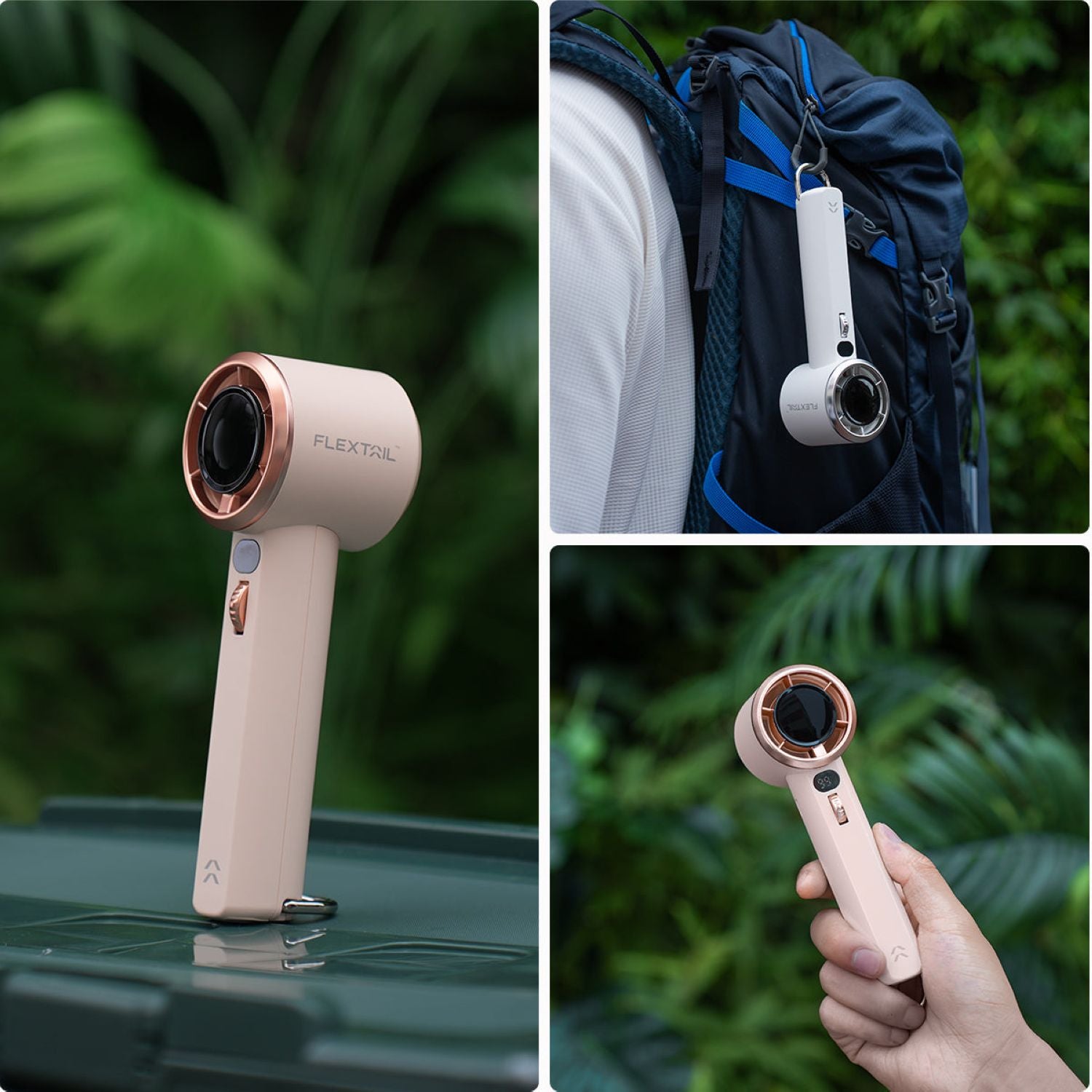 Flextail Max Handheld Fan - Beige