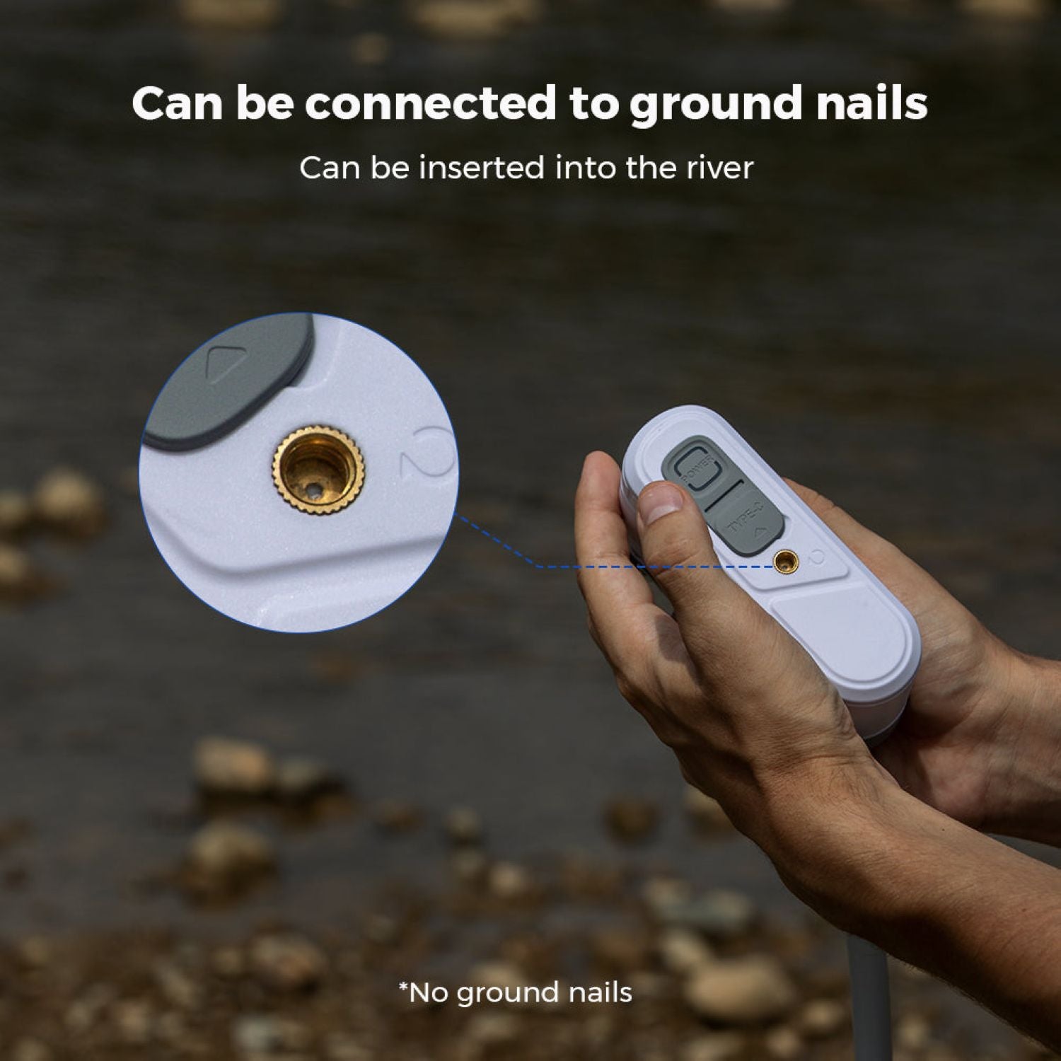 Flextail Max Shower With Box - White