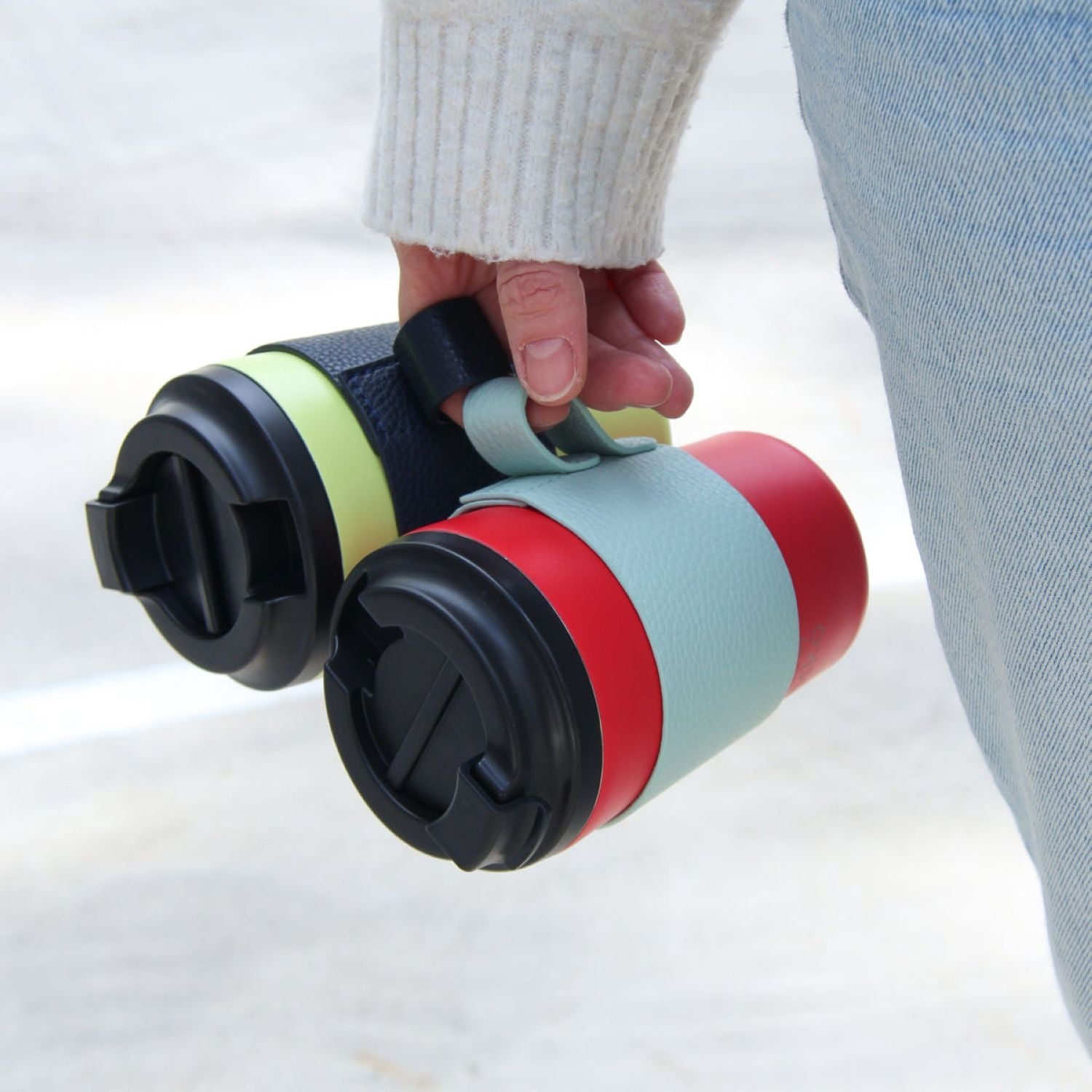 Made By Fressko Camino 12oz / Grande 16oz Cup Sleeve - Teal