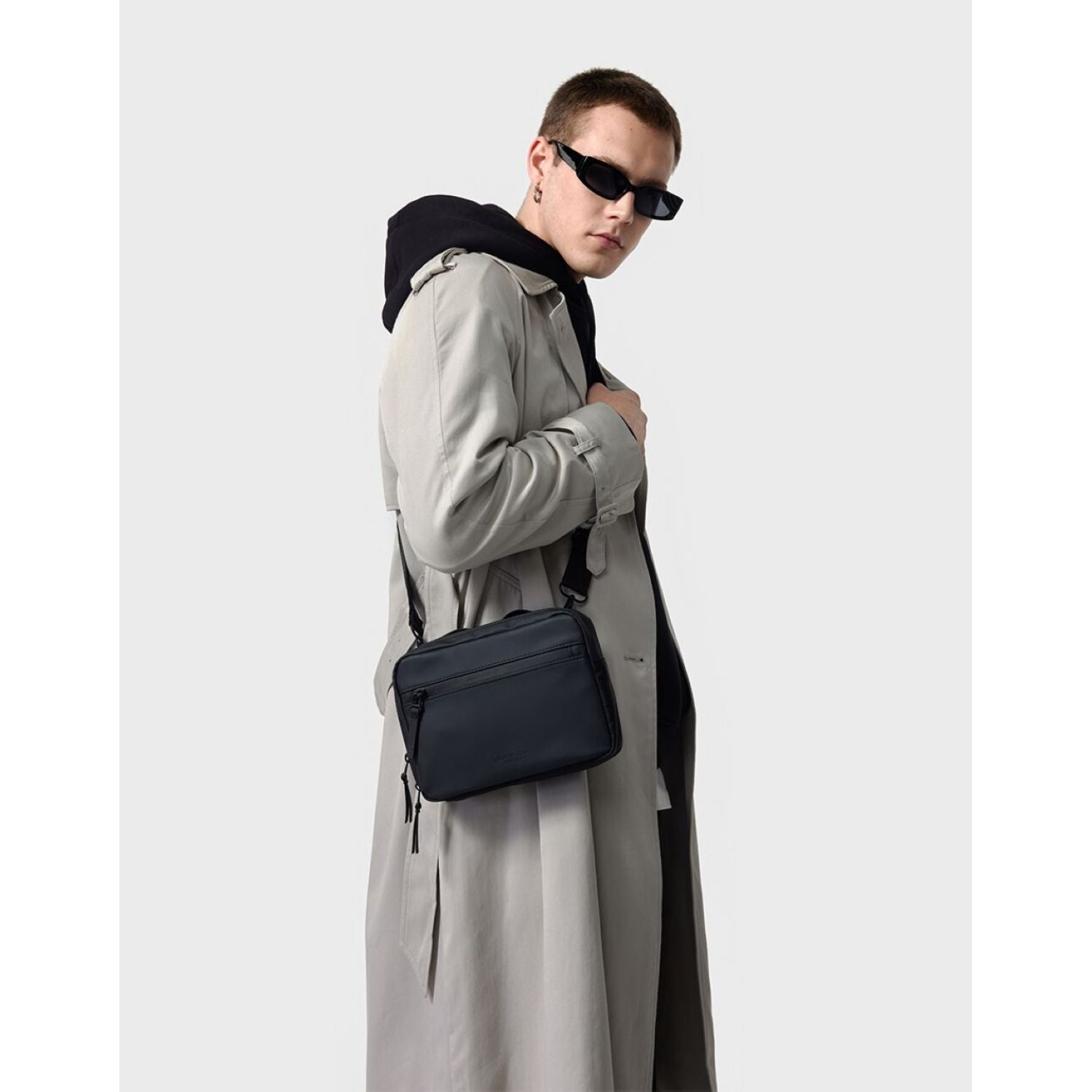 Gaston Luga Dash Box Bag - Black