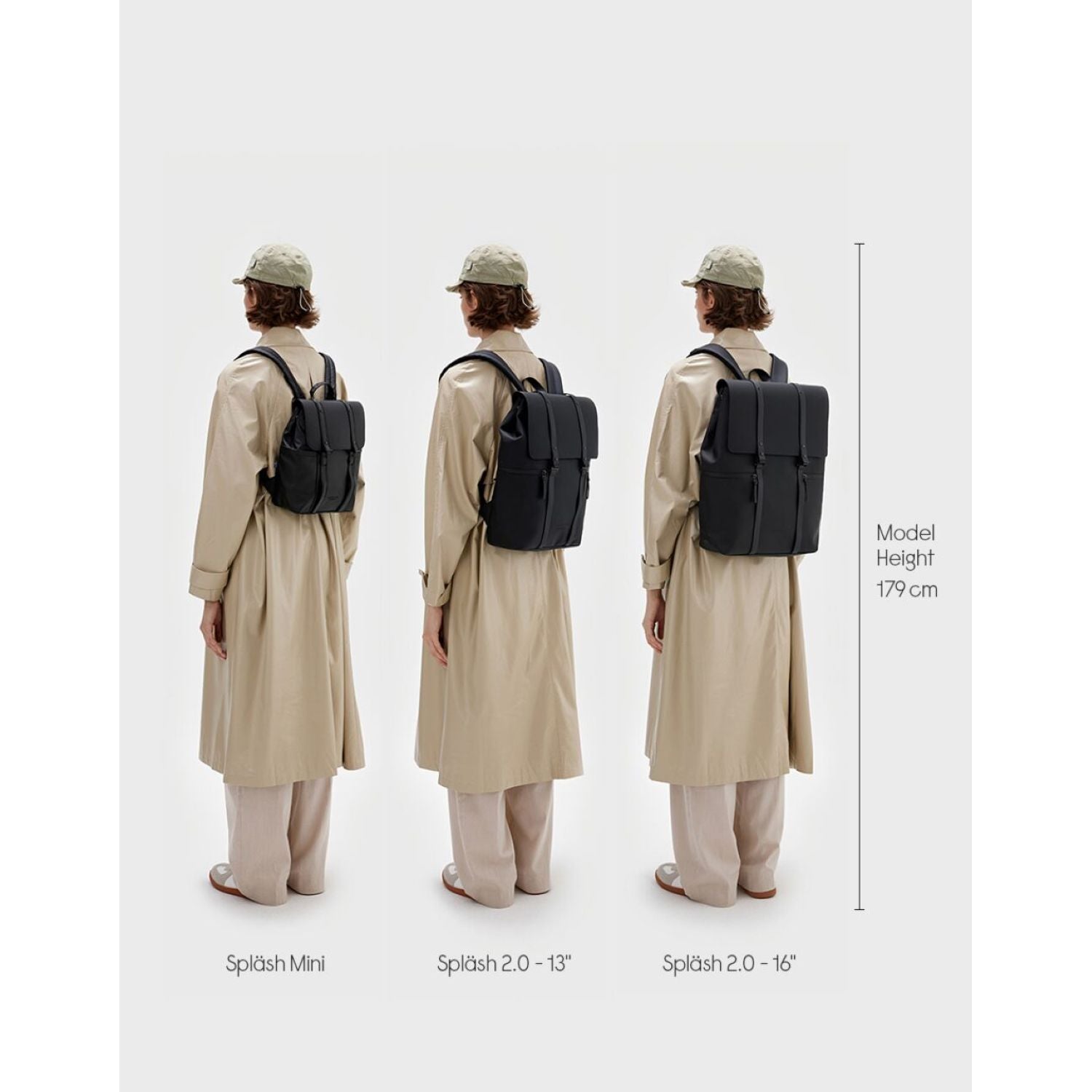 Gaston Luga Splash Backpack 2.0 16" - Taupe