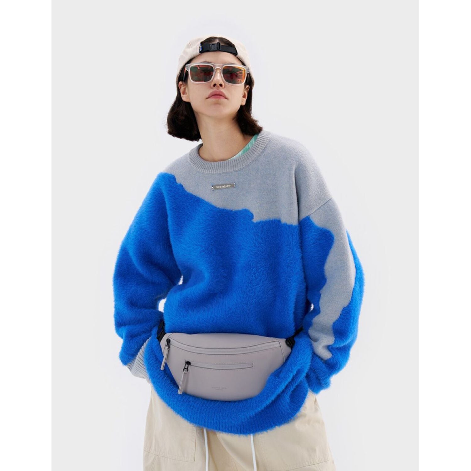 Gaston Luga Splash Bumbag - Taupe