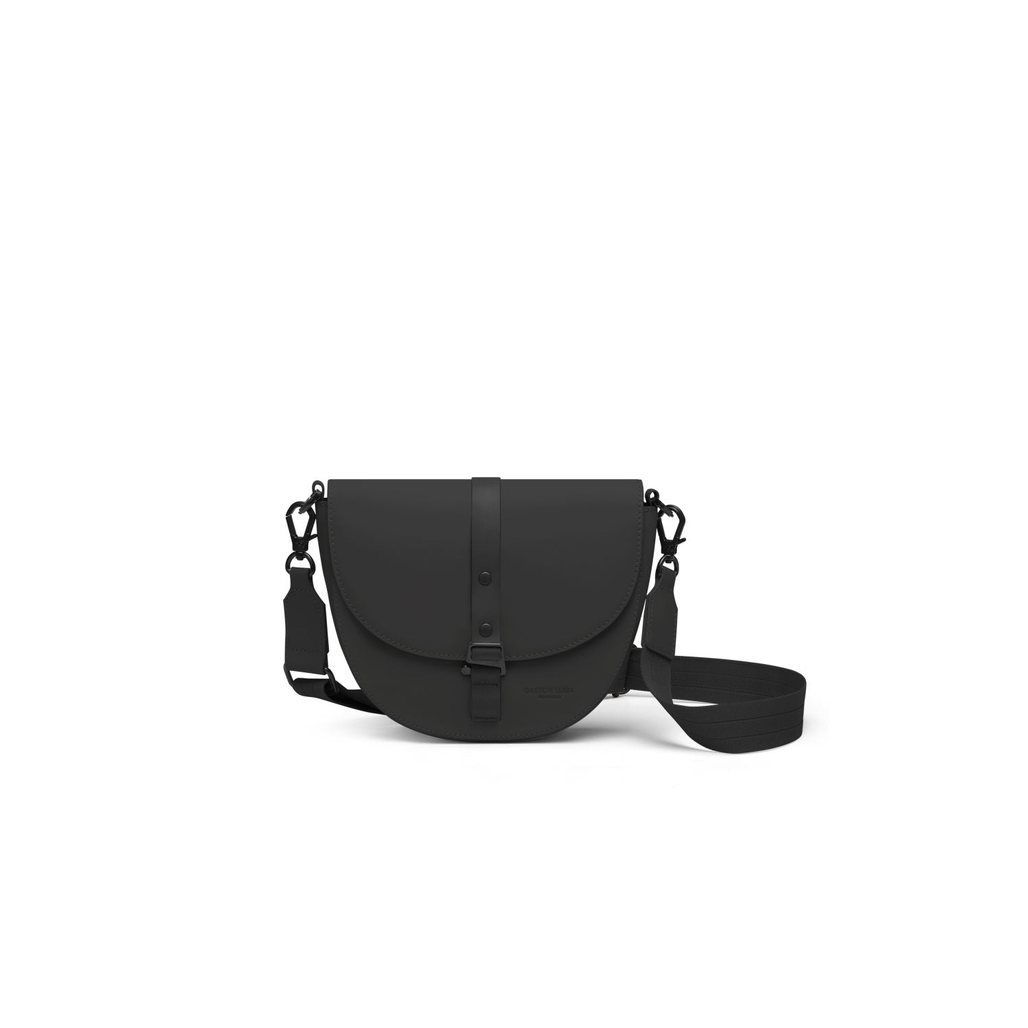Gaston Luga Splash Moon Crossbody Bag - Black