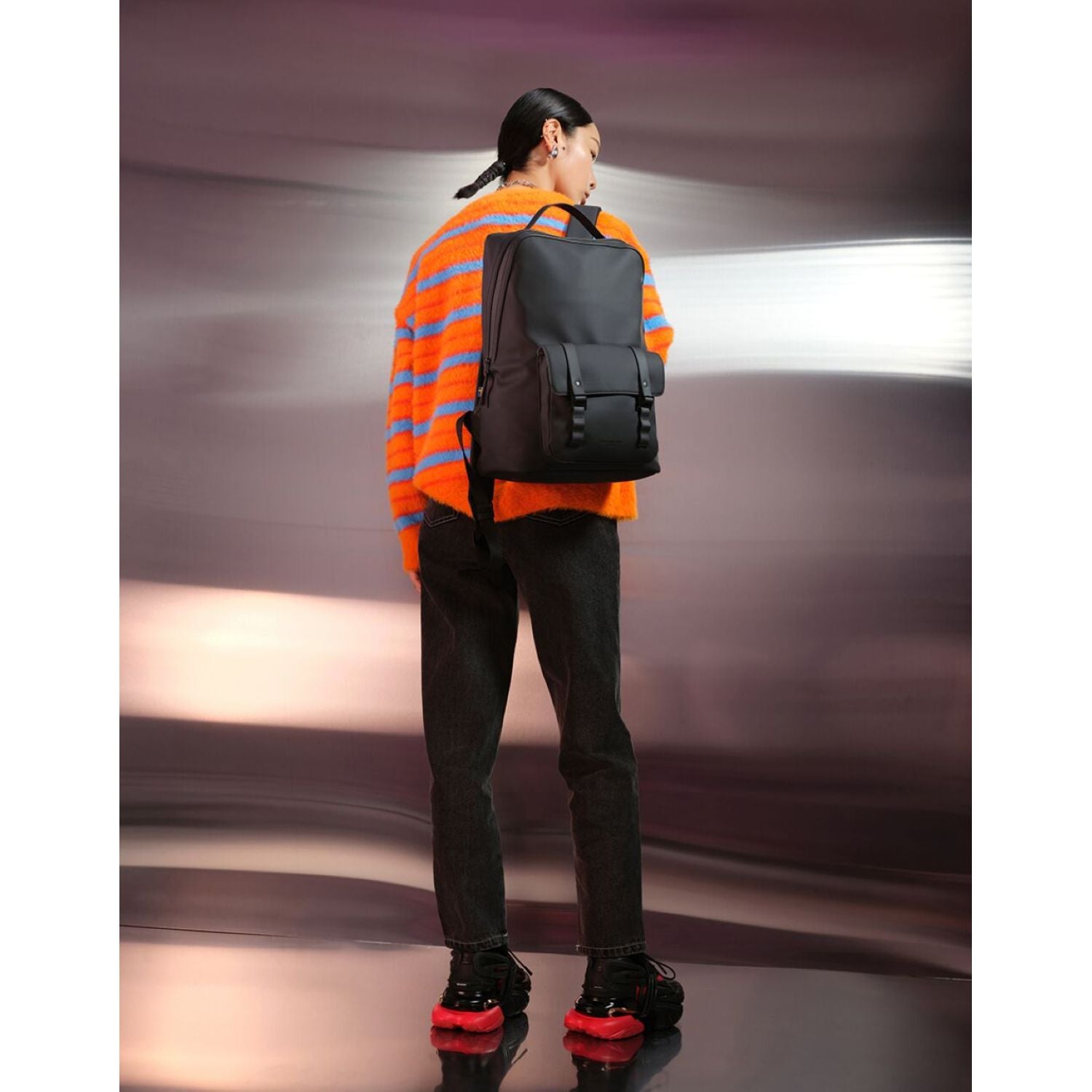 Gaston Luga Splash Org. Backpack 15" - Black