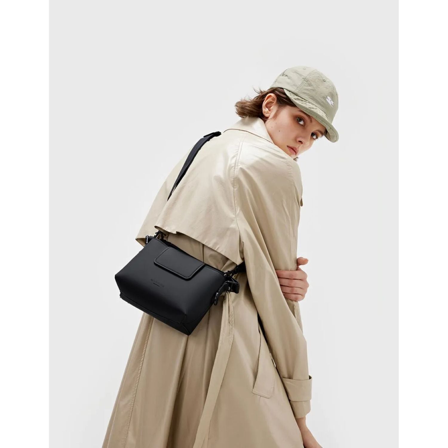 Gaston Luga Splashini Crossbody - Black