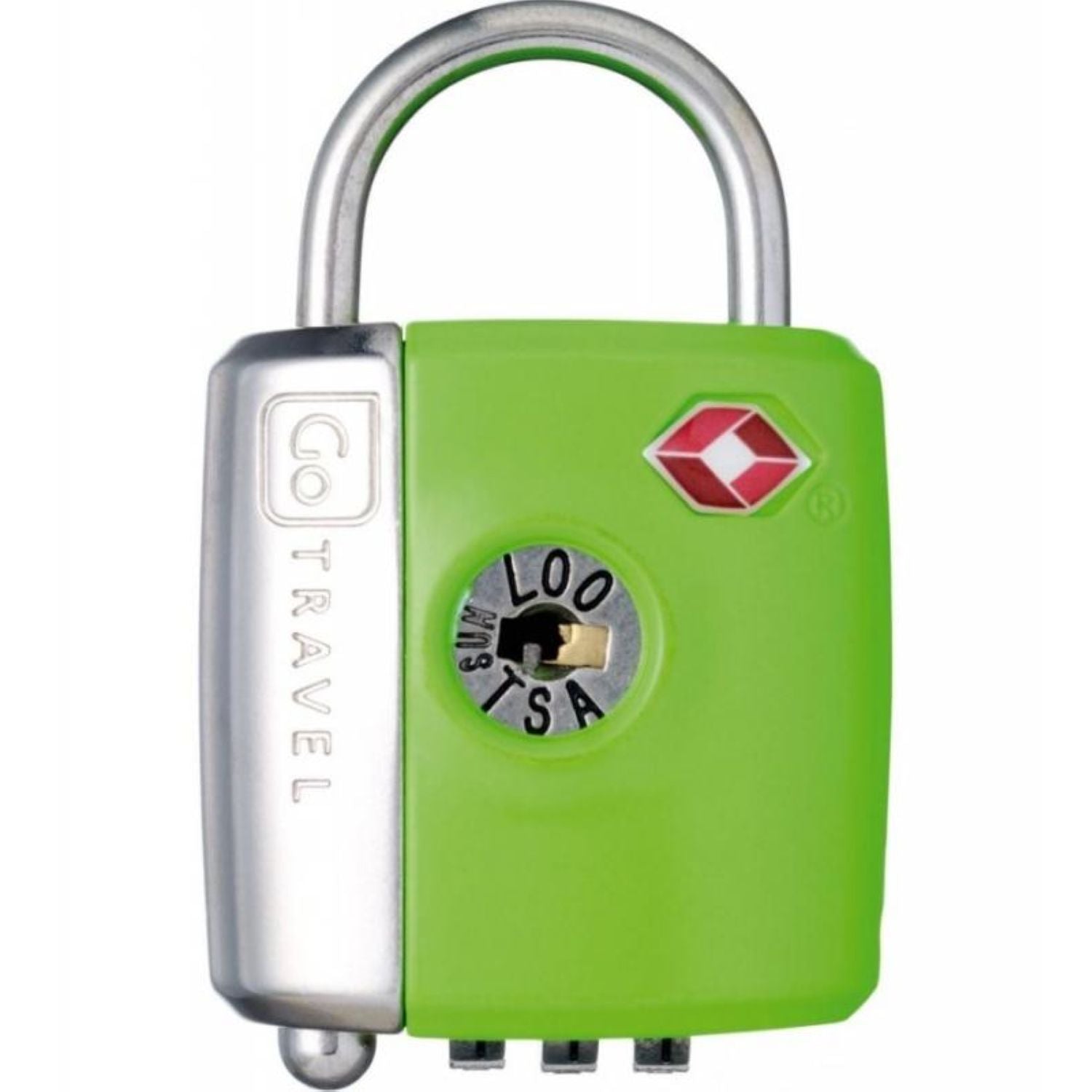 Go Travel Travel Sentry Approved Dual Key/Combi Padlock (Green)