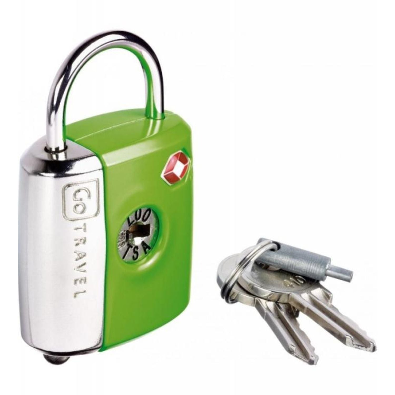 Go Travel Travel Sentry Approved Dual Key/Combi Padlock (Green)